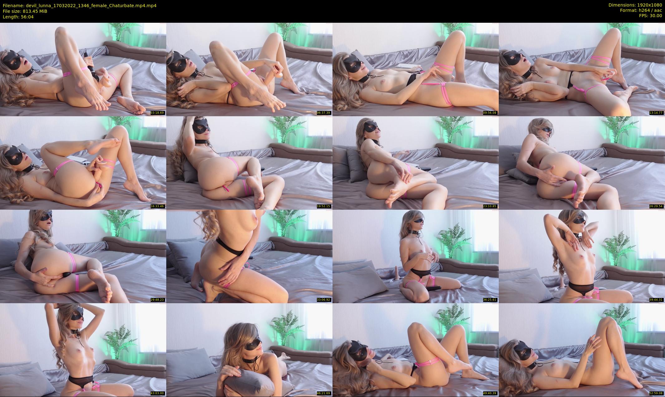 devil_lunna — 57 minute Chaturbate female cam show recording, 1080p, Mar 17, 2022
