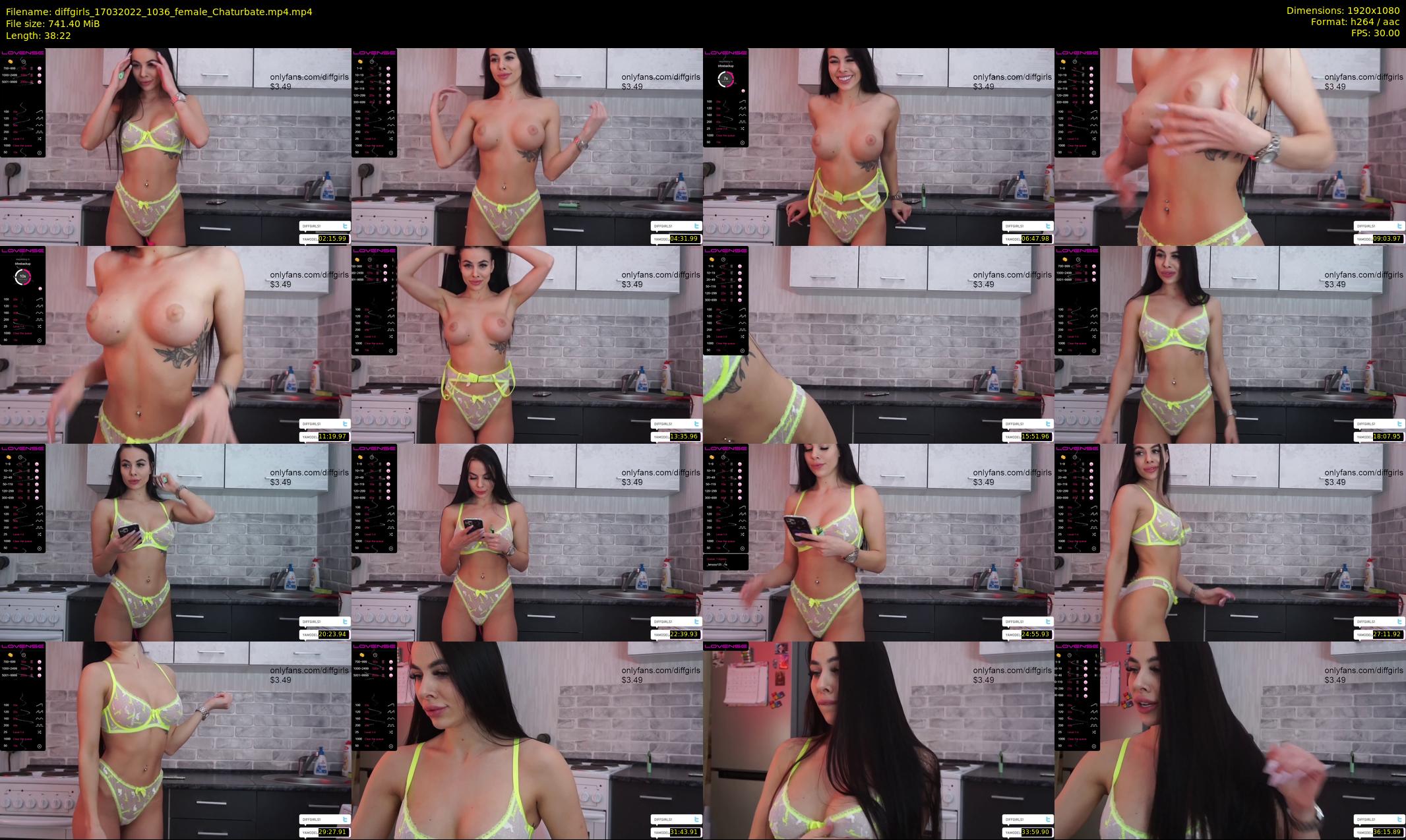 diffgirls — 39 minute Chaturbate female cam show recording, 1080p, Mar 17, 2022