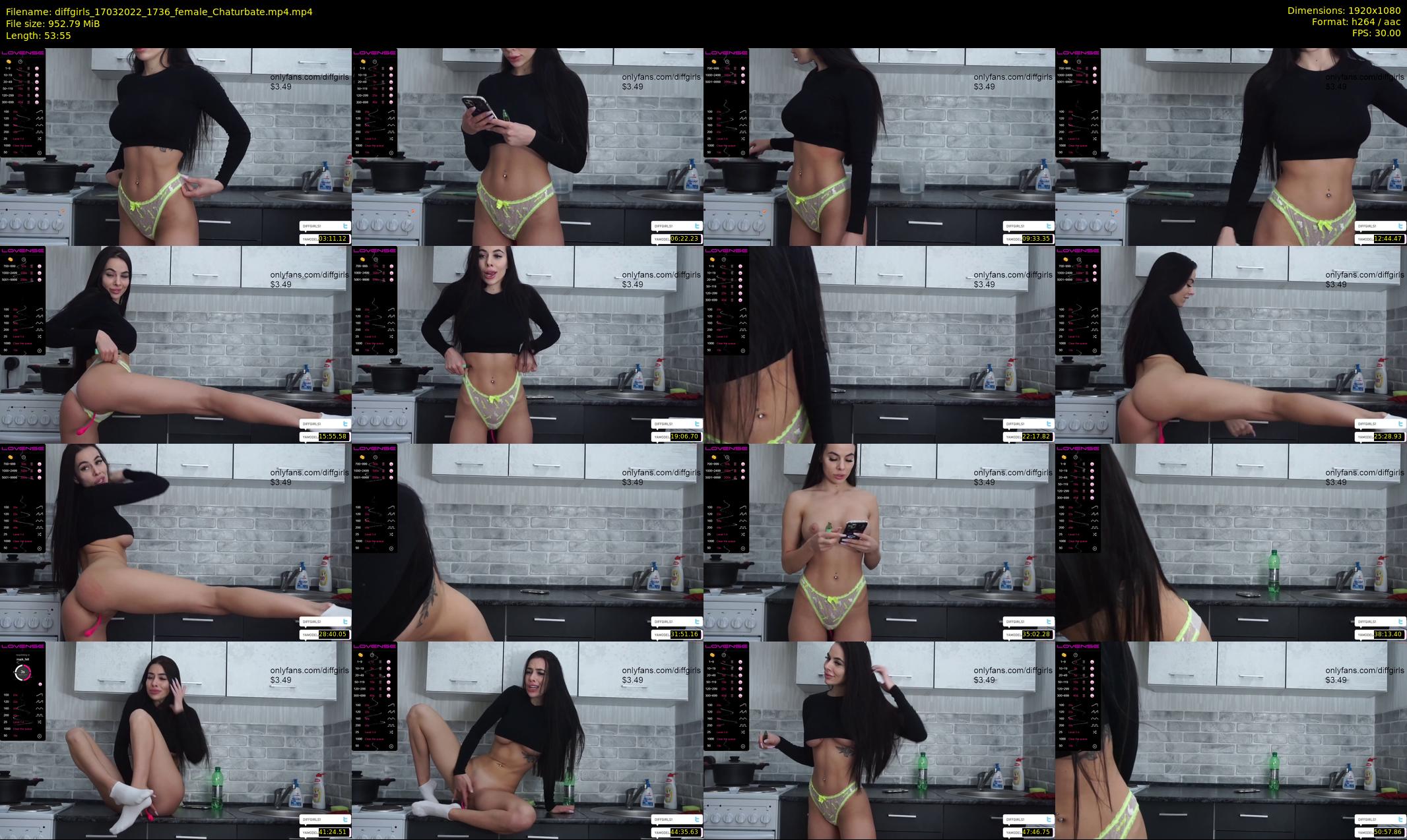 diffgirls — 54 minute Chaturbate female cam show recording, 1080p, Mar 17, 2022