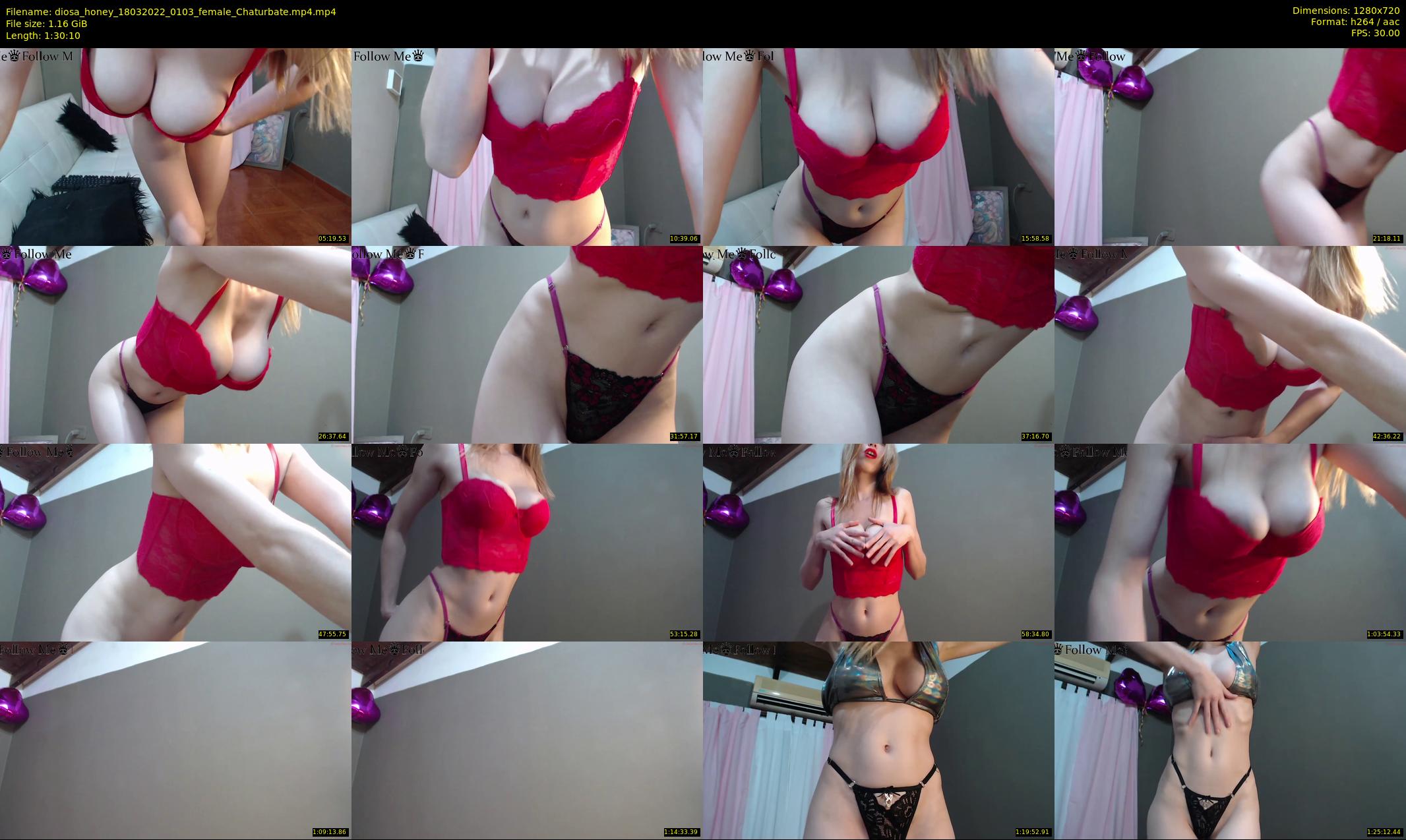 diosa_honey — 91 minute Chaturbate female cam show recording, 720p, Mar 18, 2022
