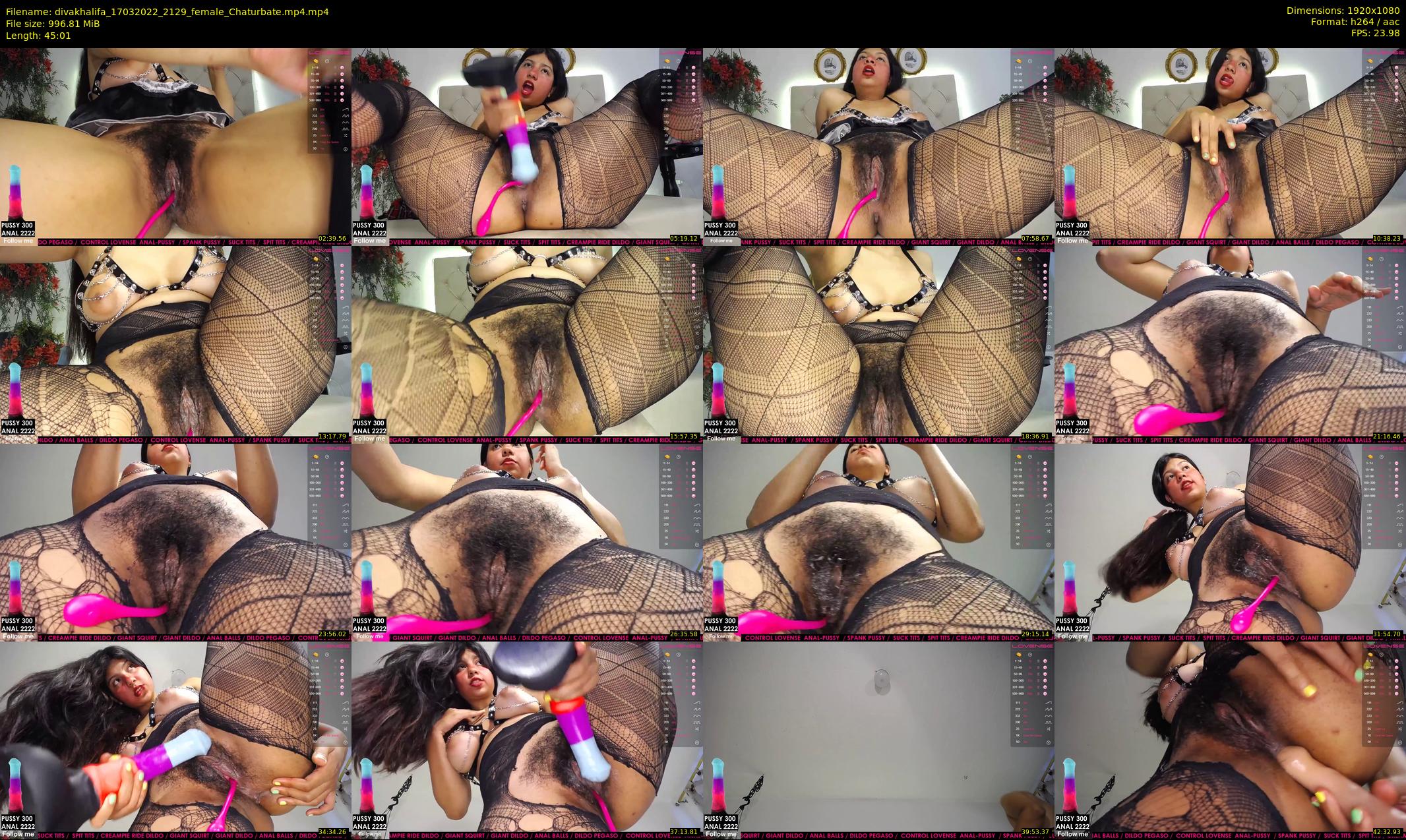 divakhalifa — 46 minute Chaturbate female cam show recording, 1080p, Mar 17, 2022