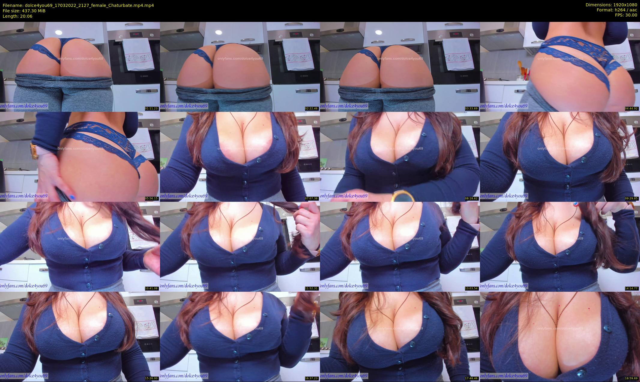 dolce4you69 — 21 minute Chaturbate female cam show recording, 1080p, Mar 17, 2022