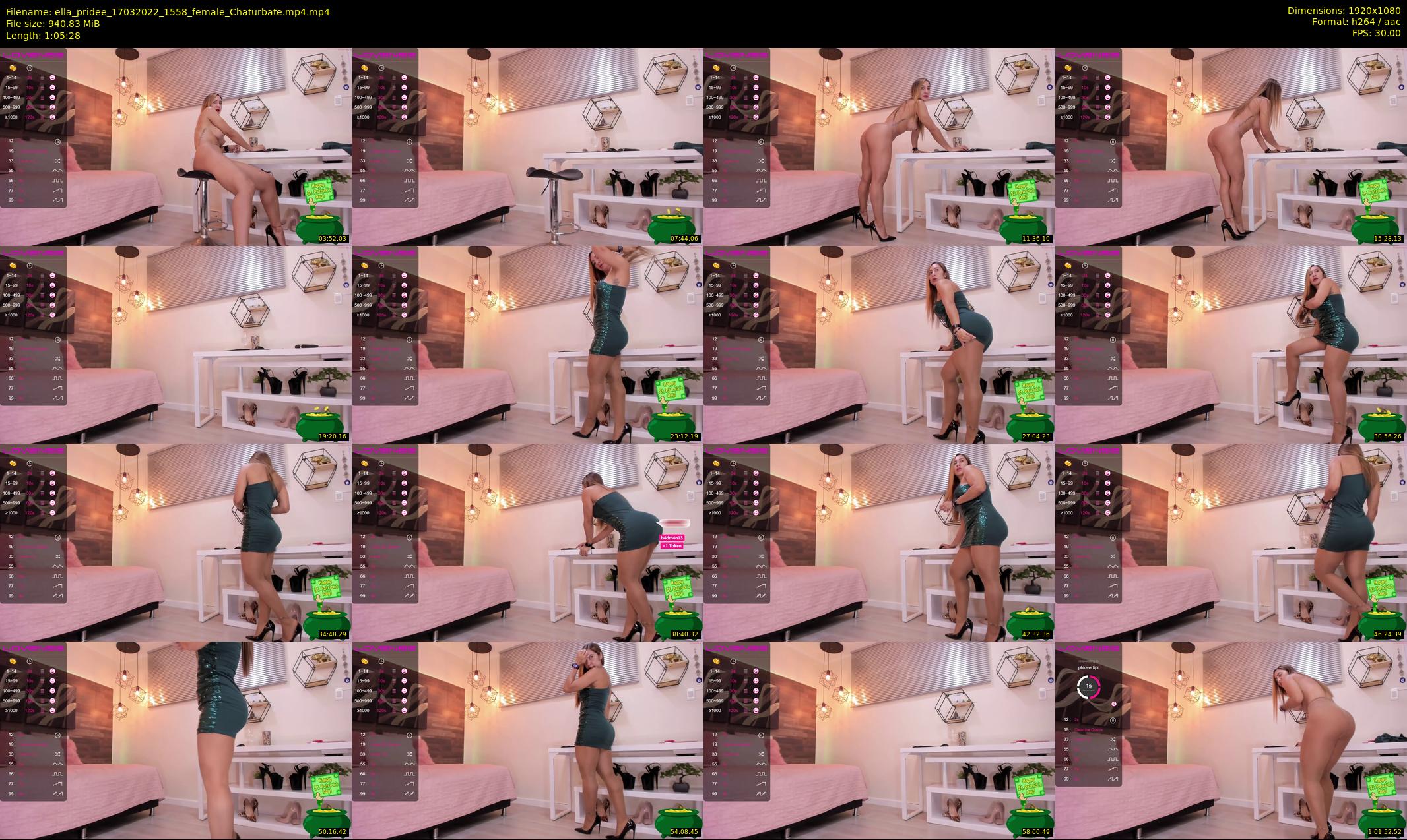 ella_pridee — 66 minute Chaturbate female cam show recording, 1080p, Mar 17, 2022