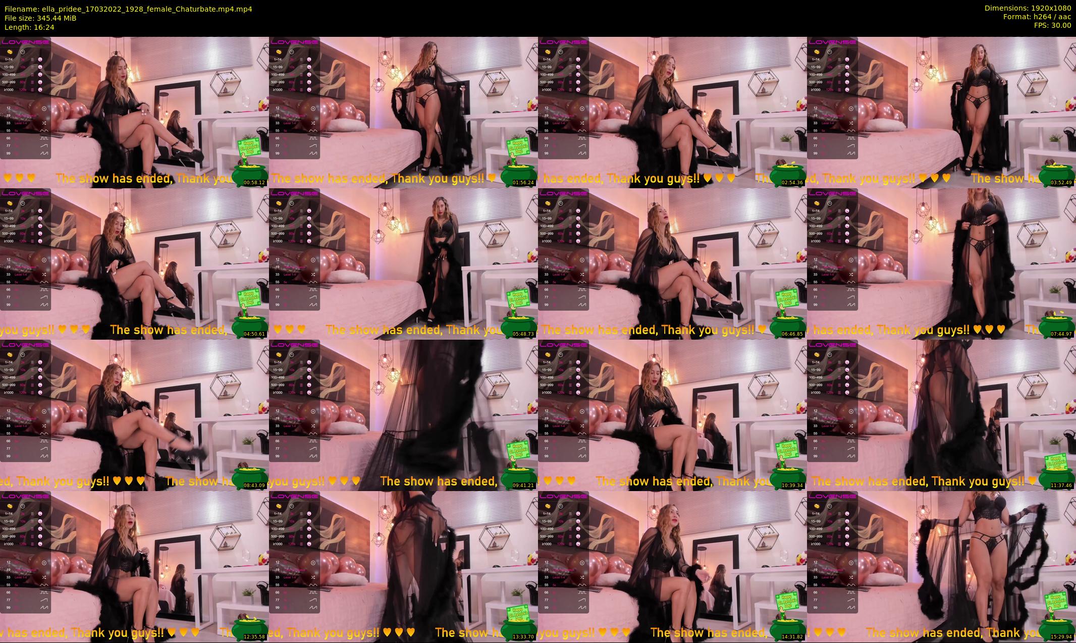 ella_pridee — 17 minute Chaturbate female cam show recording, 1080p, Mar 17, 2022
