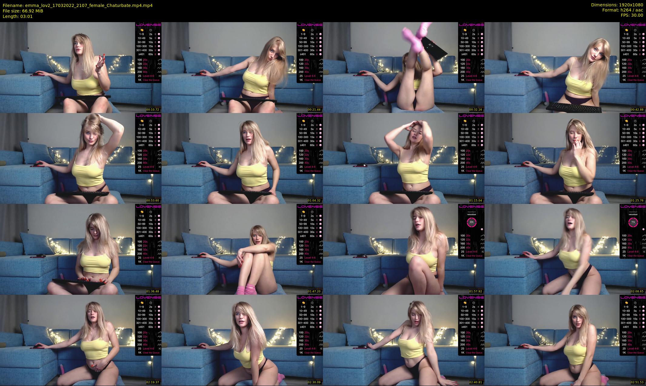 emma_lov2 — 4 minute Chaturbate female cam show recording, 1080p, Mar 17, 2022