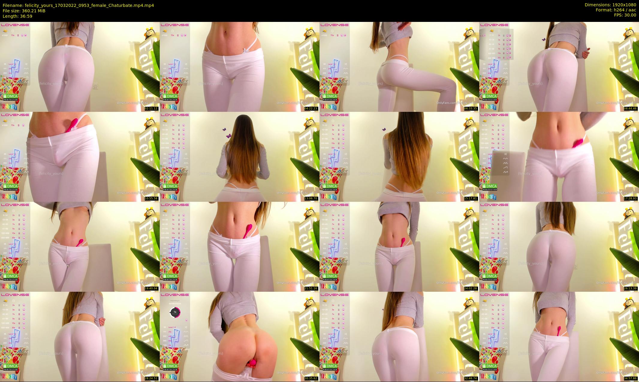 felicity_yours — 37 minute Chaturbate female cam show recording, 1080p, Mar 17, 2022