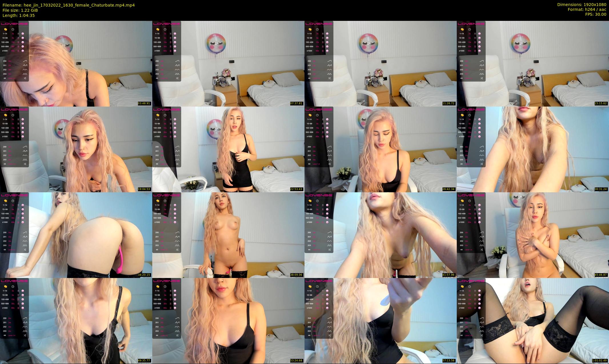 hee_jin — 65 minute Chaturbate female cam show recording, 1080p, Mar 17, 2022