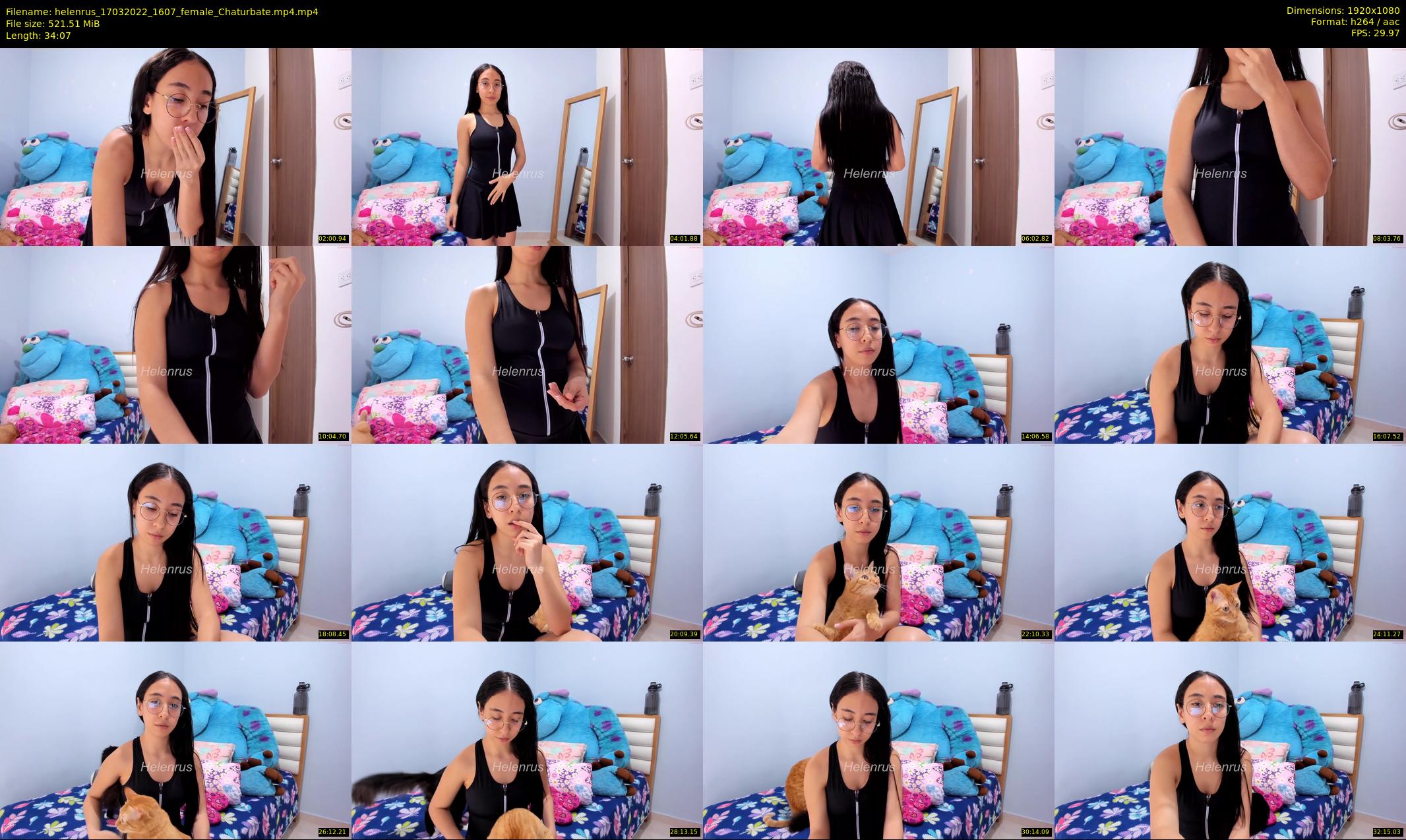 helenrus — 35 minute Chaturbate female cam show recording, 1080p, Mar 17, 2022