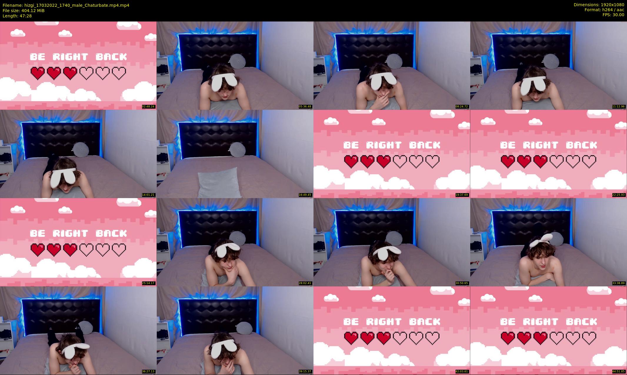 hizgi — 48 minute Chaturbate couple cam show recording, 1080p, Mar 17, 2022