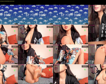 iminako — 54 minute Chaturbate female cam show recording, 1080p, Mar 17, 2022