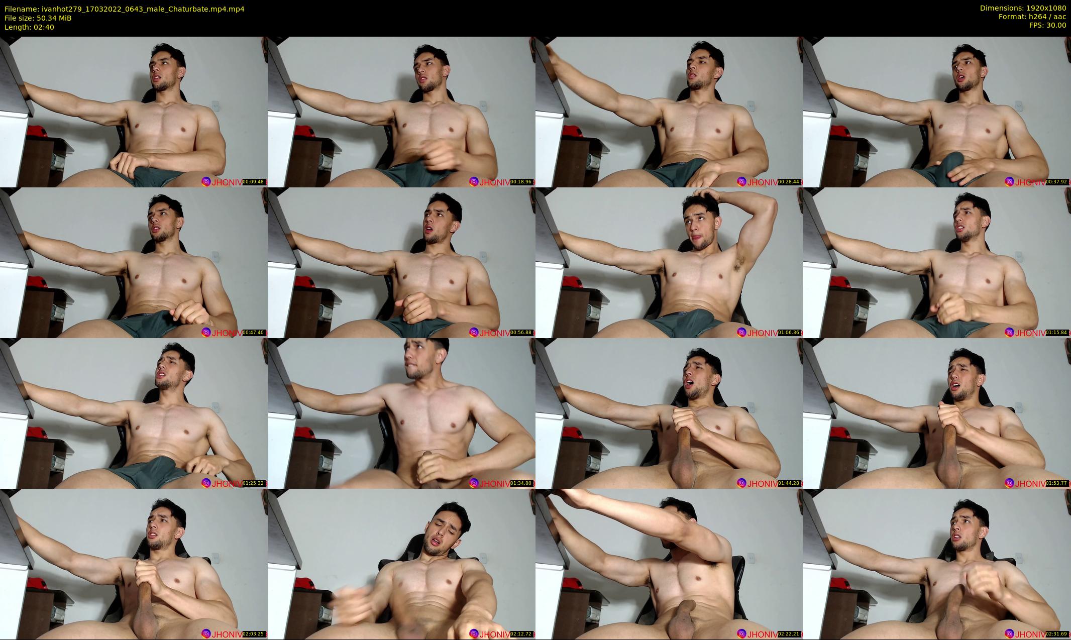 ivanhot279 — 3 minute Chaturbate male cam show recording, 1080p, Mar 17, 2022