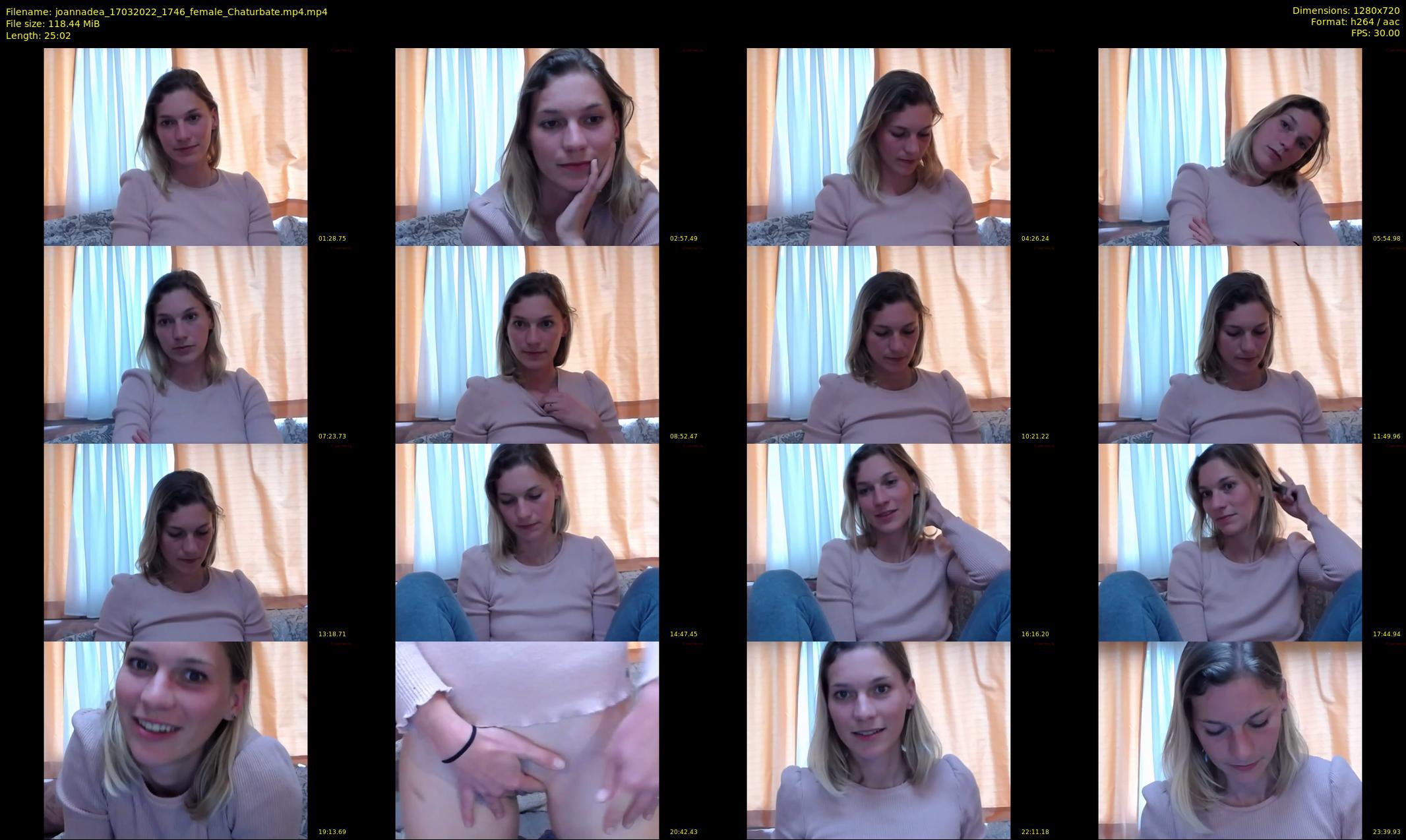 joannadea — 26 minute Chaturbate female cam show recording, 720p, Mar 17, 2022