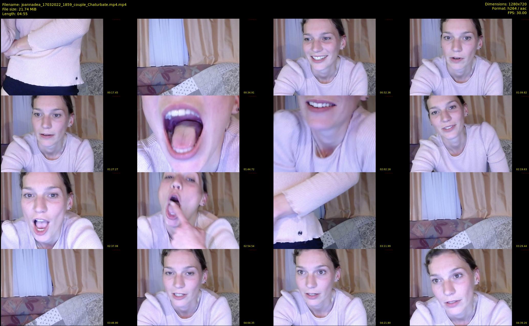 joannadea — 5 minute Chaturbate female cam show recording, 720p, Mar 17, 2022