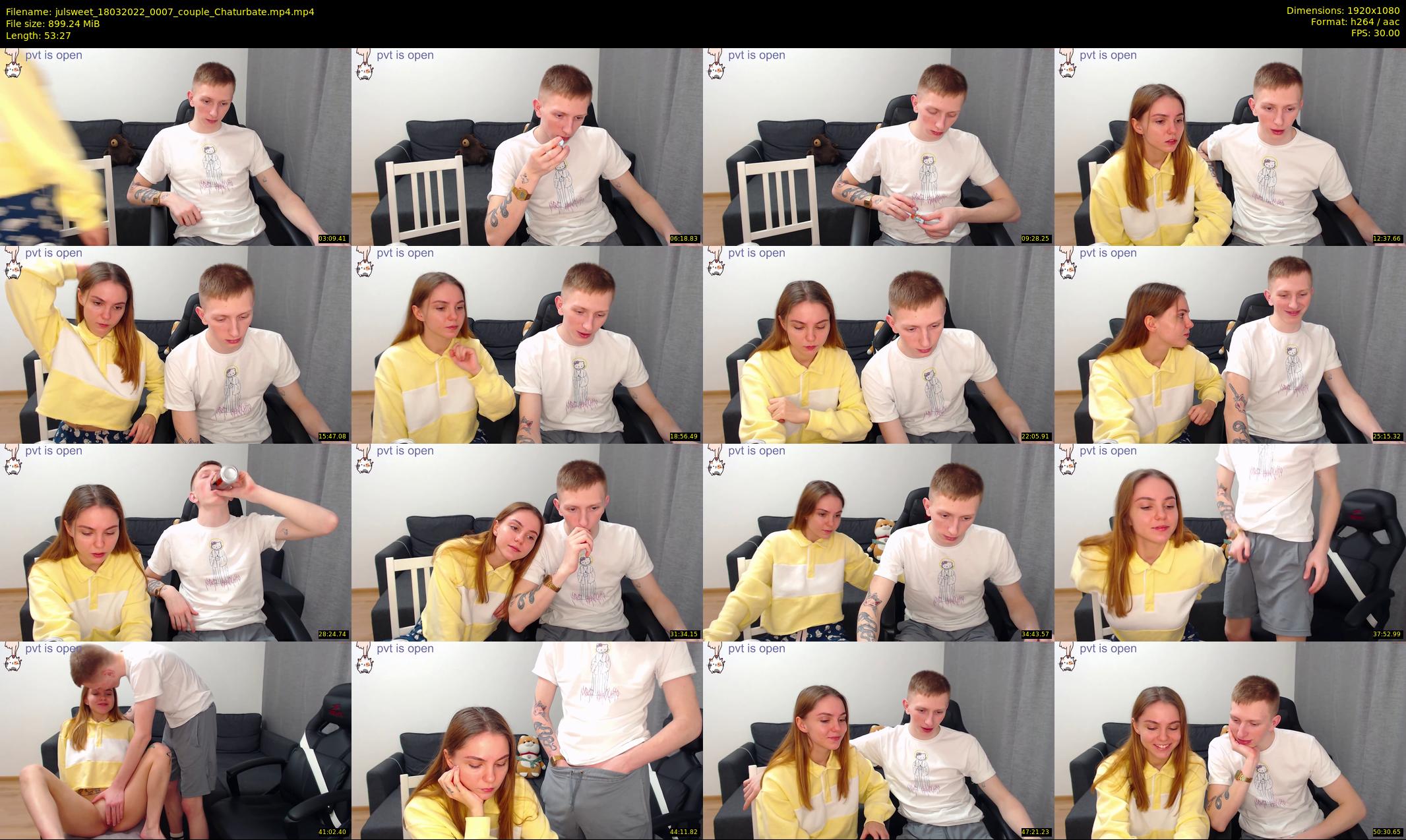 julsweet — 54 minute Chaturbate male cam show recording, 1080p, Mar 18, 2022