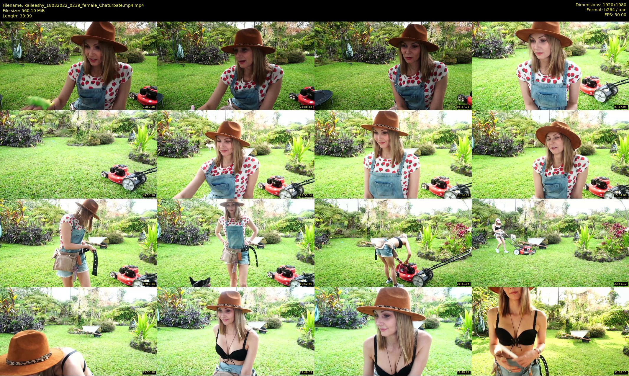 kaileeshy — 34 minute Chaturbate female cam show recording, 1080p, Mar 18, 2022