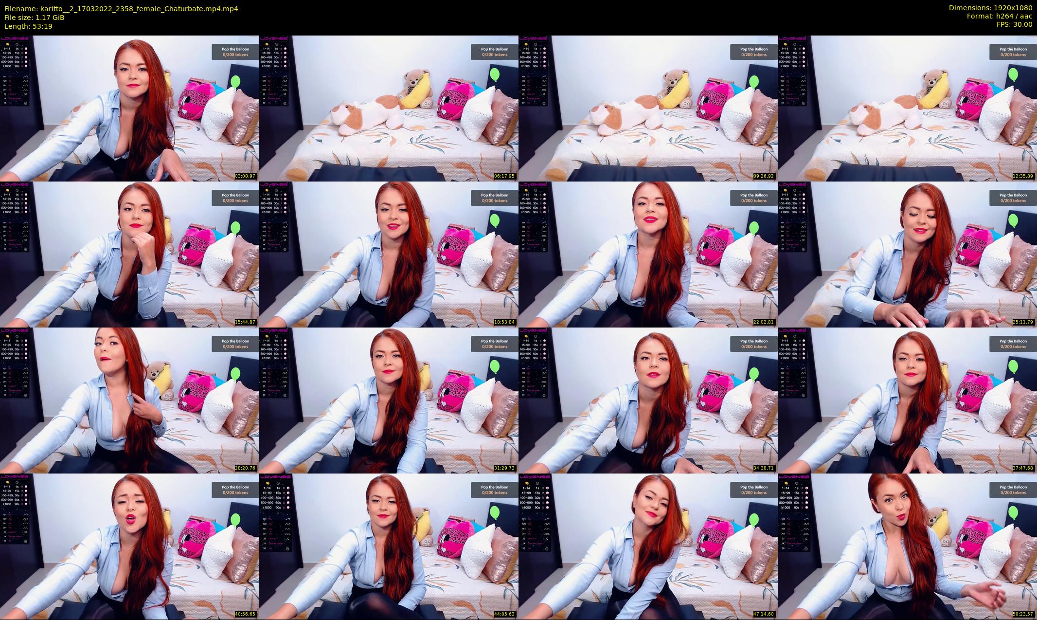 karitto__2 — 54 minute Chaturbate female cam show recording, 1080p, Mar 17, 2022