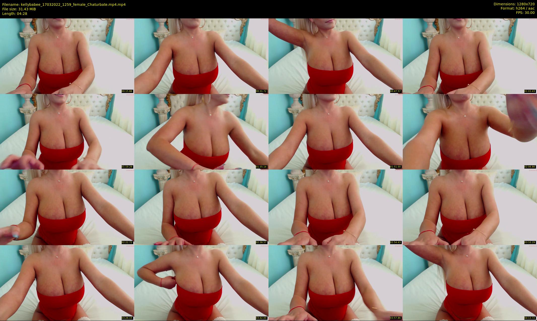 kellybabee — 5 minute Chaturbate female cam show recording, 720p, Mar 17, 2022