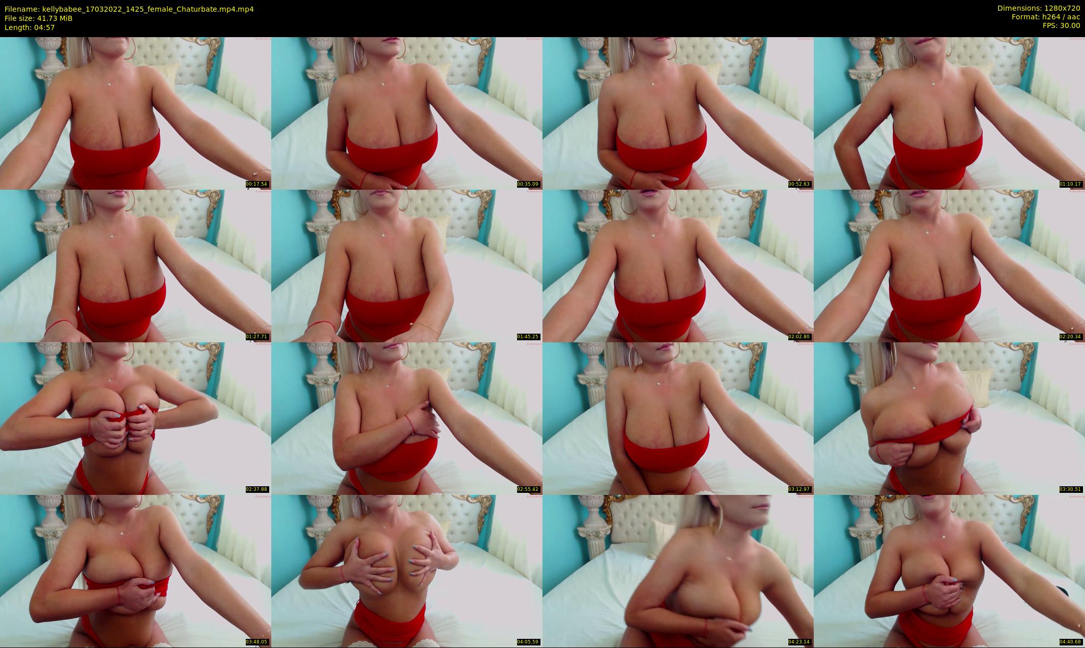 kellybabee — 5 minute Chaturbate female cam show recording, 720p, Mar 17, 2022