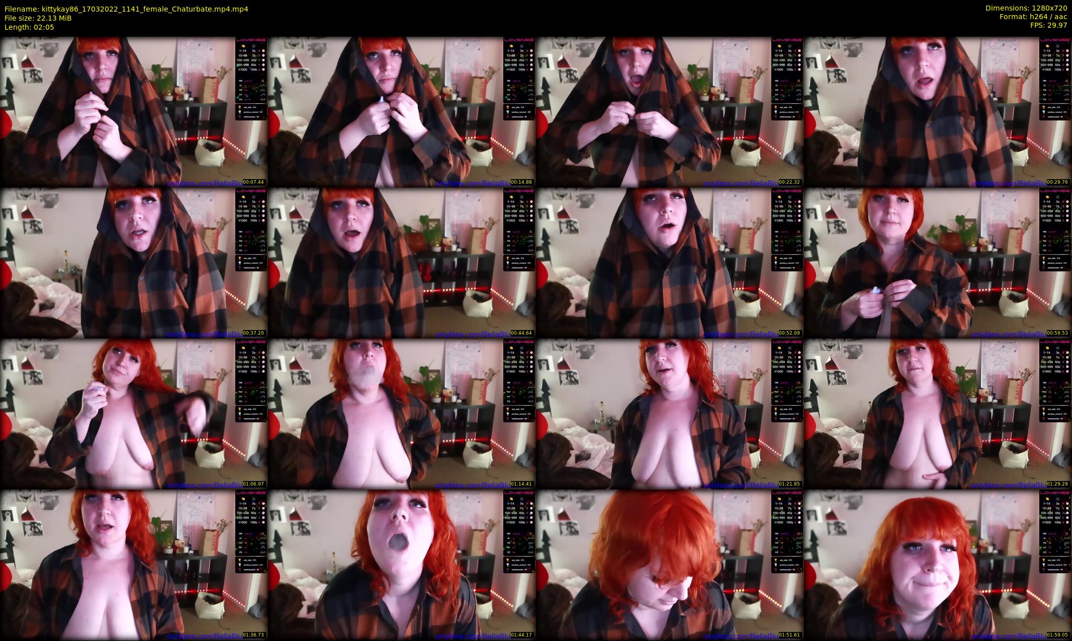 kittykay86 — 3 minute Chaturbate female cam show recording, 720p, Mar 17, 2022
