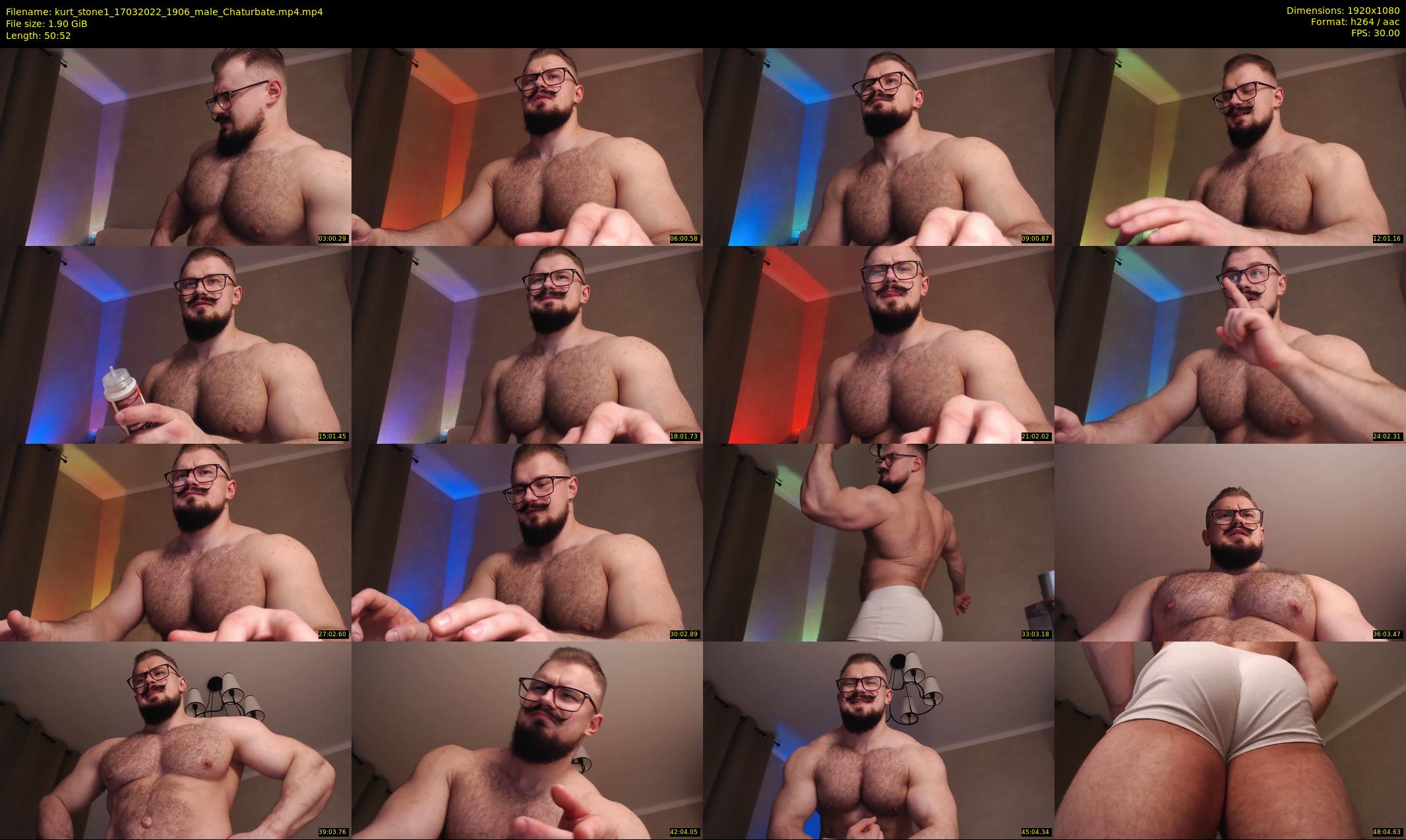 kurt_stone1 — 51 minute Chaturbate male cam show recording, 1080p, Mar 17, 2022