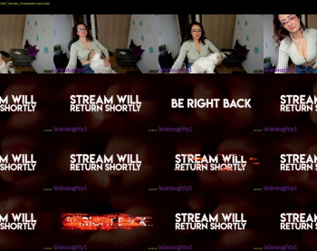 lalanaughty1 — 45 minute Chaturbate female cam show recording, 1080p, Mar 17, 2022