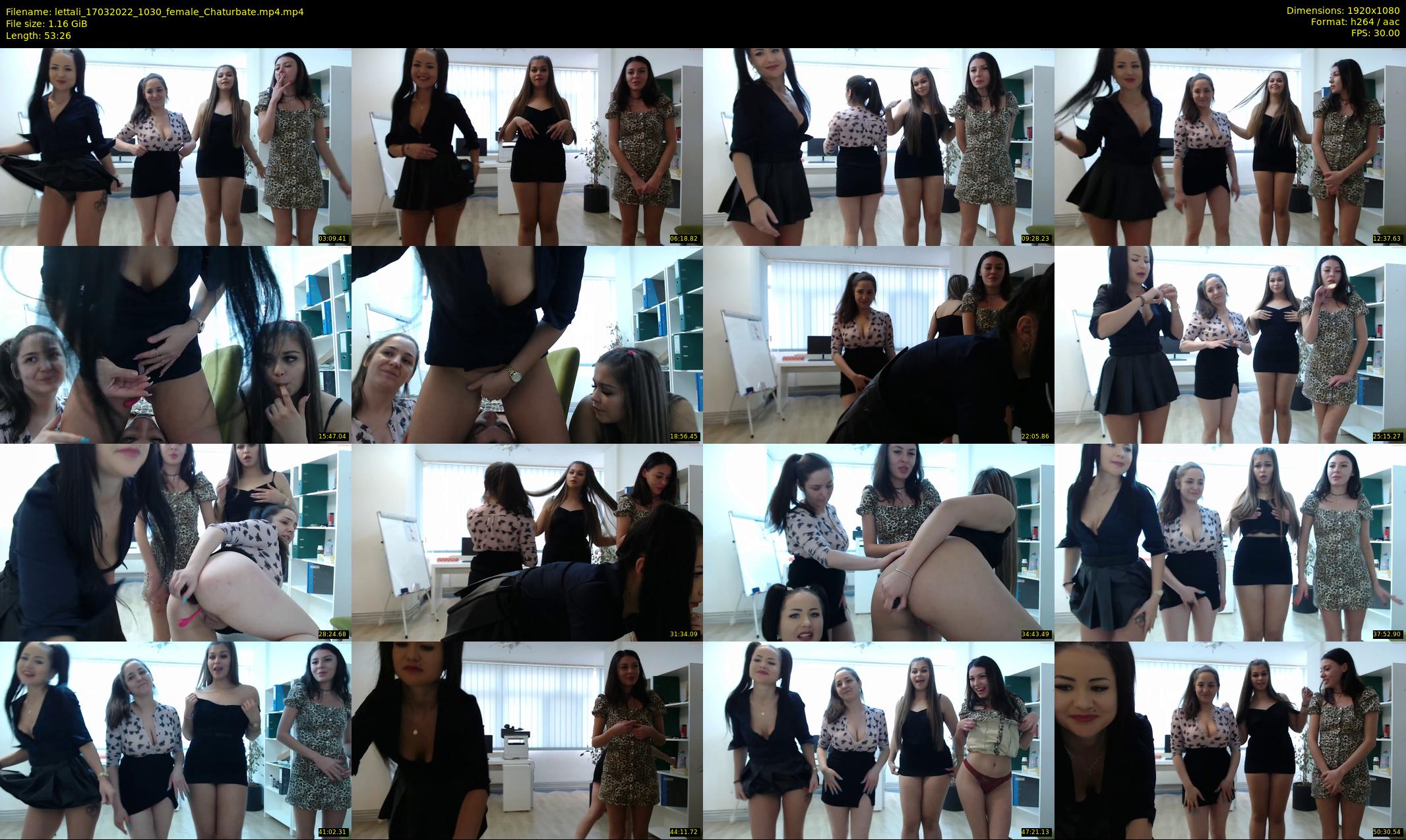 lettali — 54 minute Chaturbate female cam show recording, 1080p, Mar 17, 2022