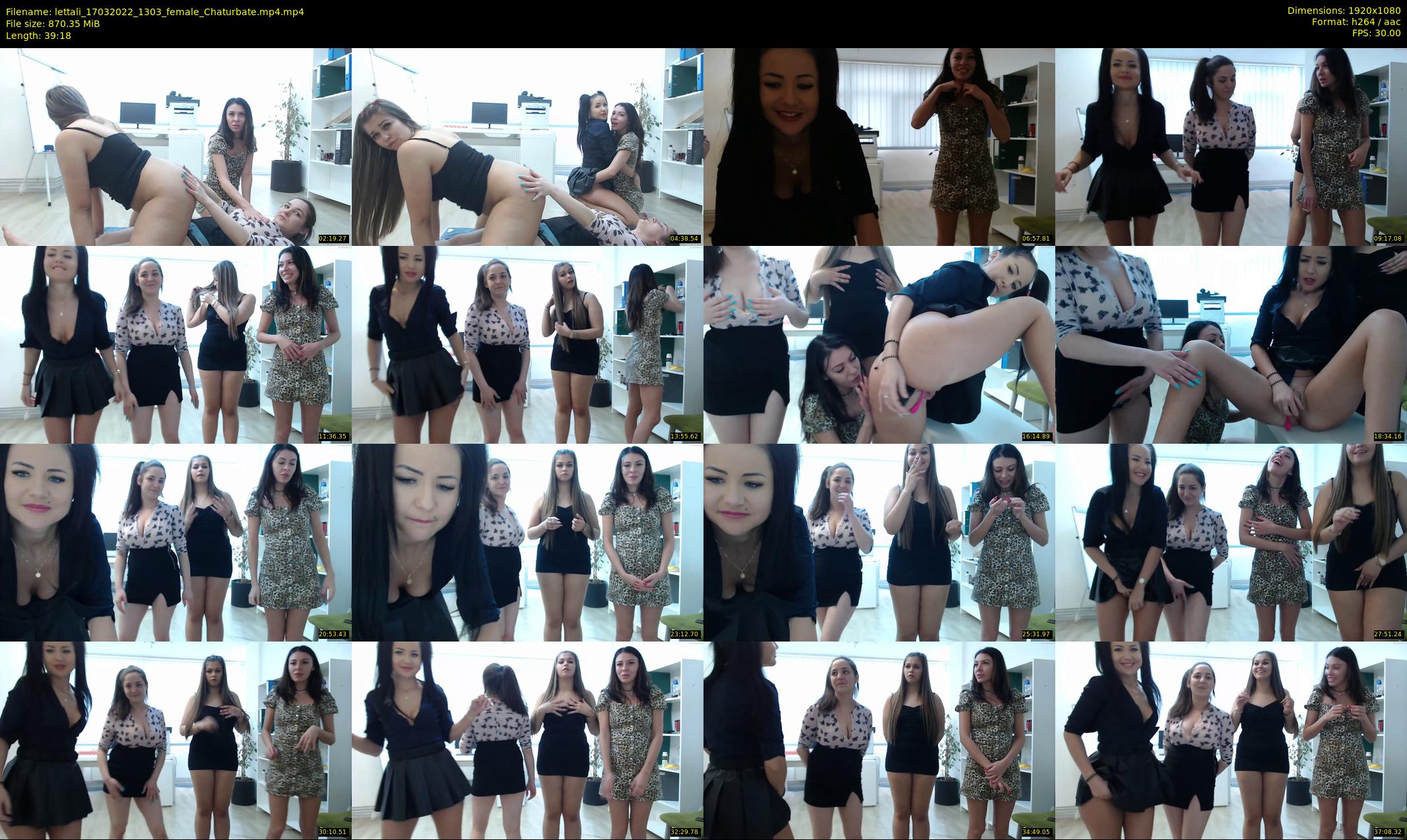 lettali — 40 minute Chaturbate female cam show recording, 1080p, Mar 17, 2022