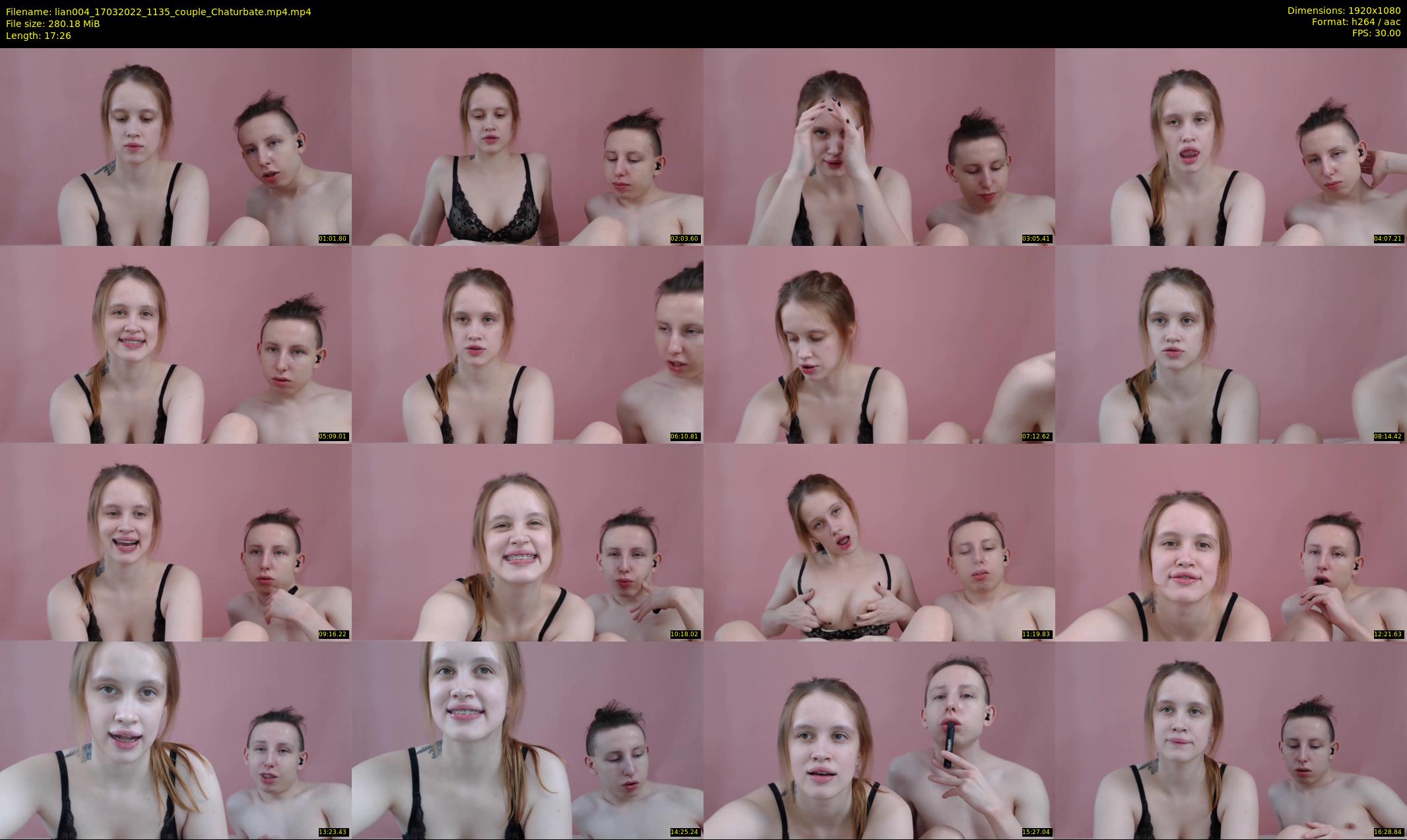 lian004 — 18 minute Chaturbate female cam show recording, 1080p, Mar 17, 2022