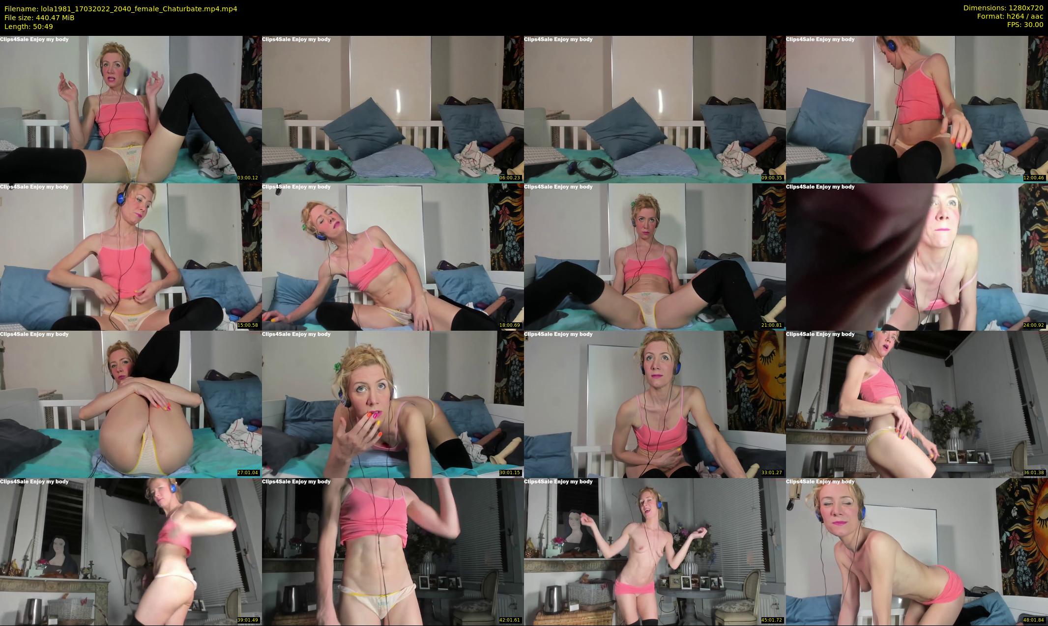 lola1981 — 51 minute Chaturbate female cam show recording, 720p, Mar 17, 2022