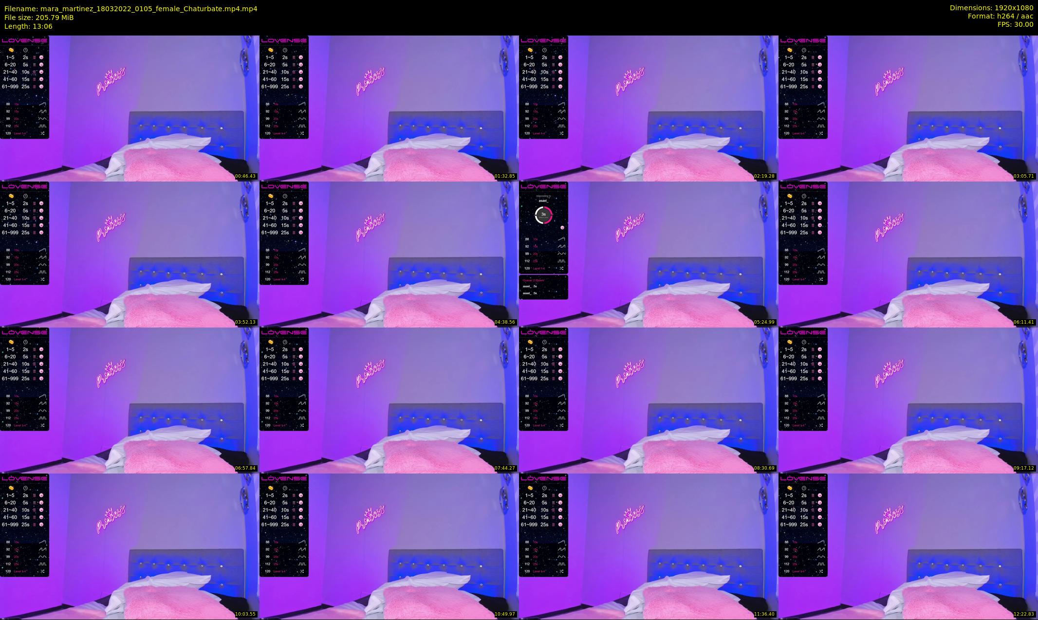mara_martinez — 14 minute Chaturbate female cam show recording, 1080p, Mar 18, 2022