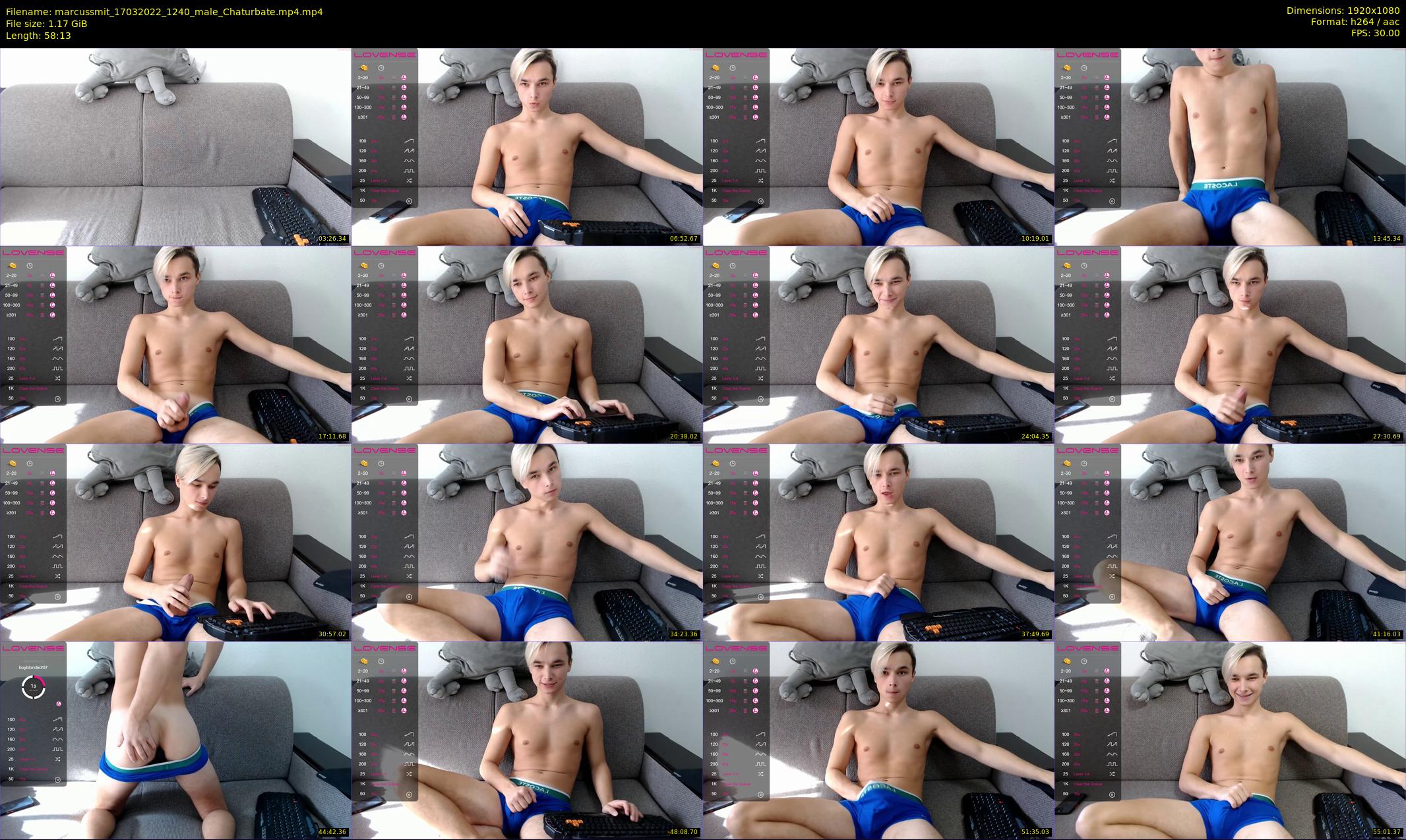 marcussmit — 59 minute Chaturbate male cam show recording, 1080p, Mar 17, 2022