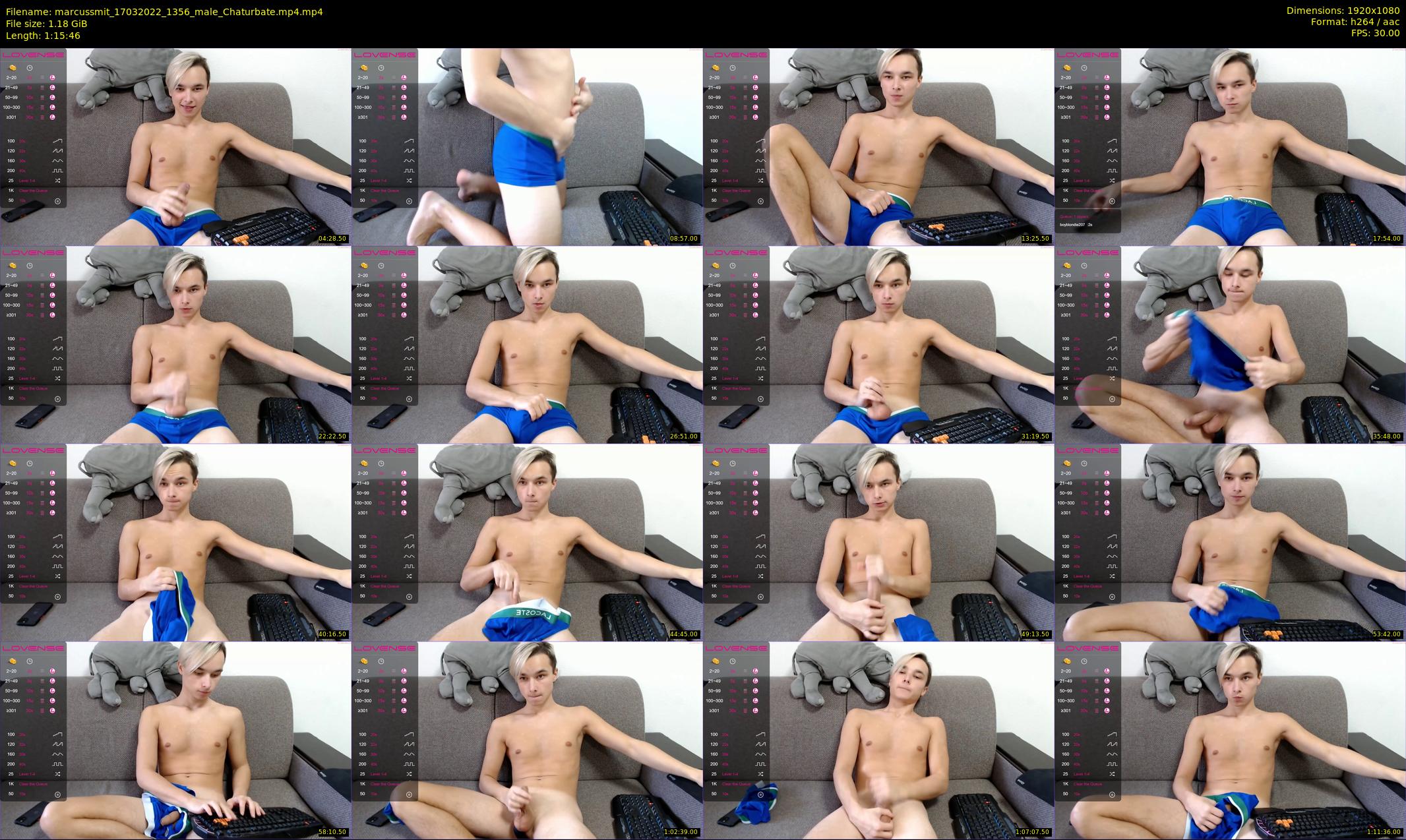 marcussmit — 76 minute Chaturbate male cam show recording, 1080p, Mar 17, 2022