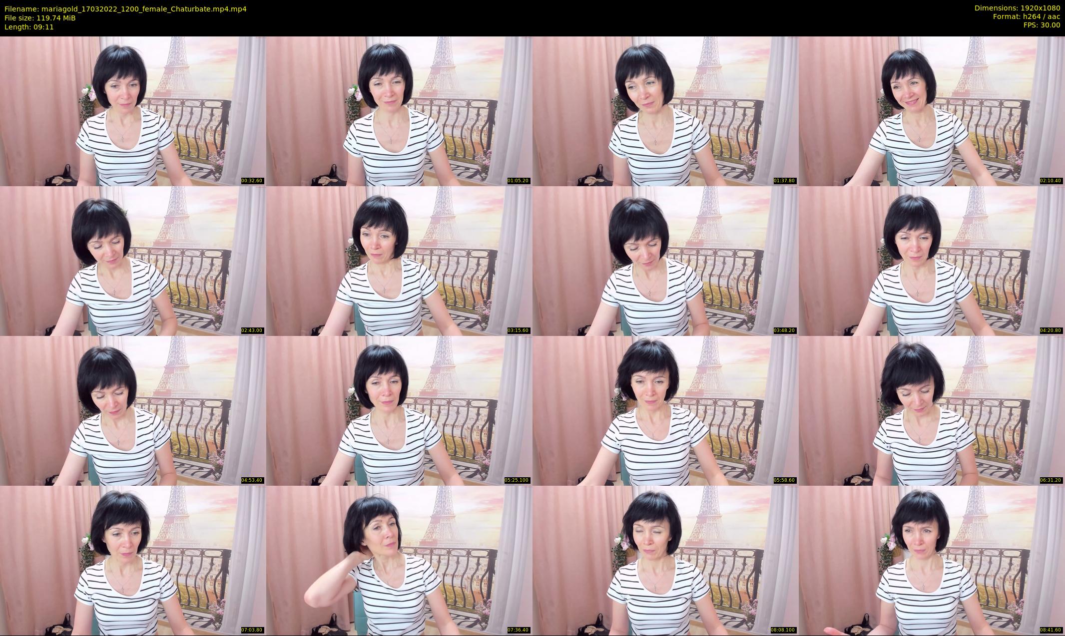 mariagold — 10 minute Chaturbate female cam show recording, 1080p, Mar 17, 2022