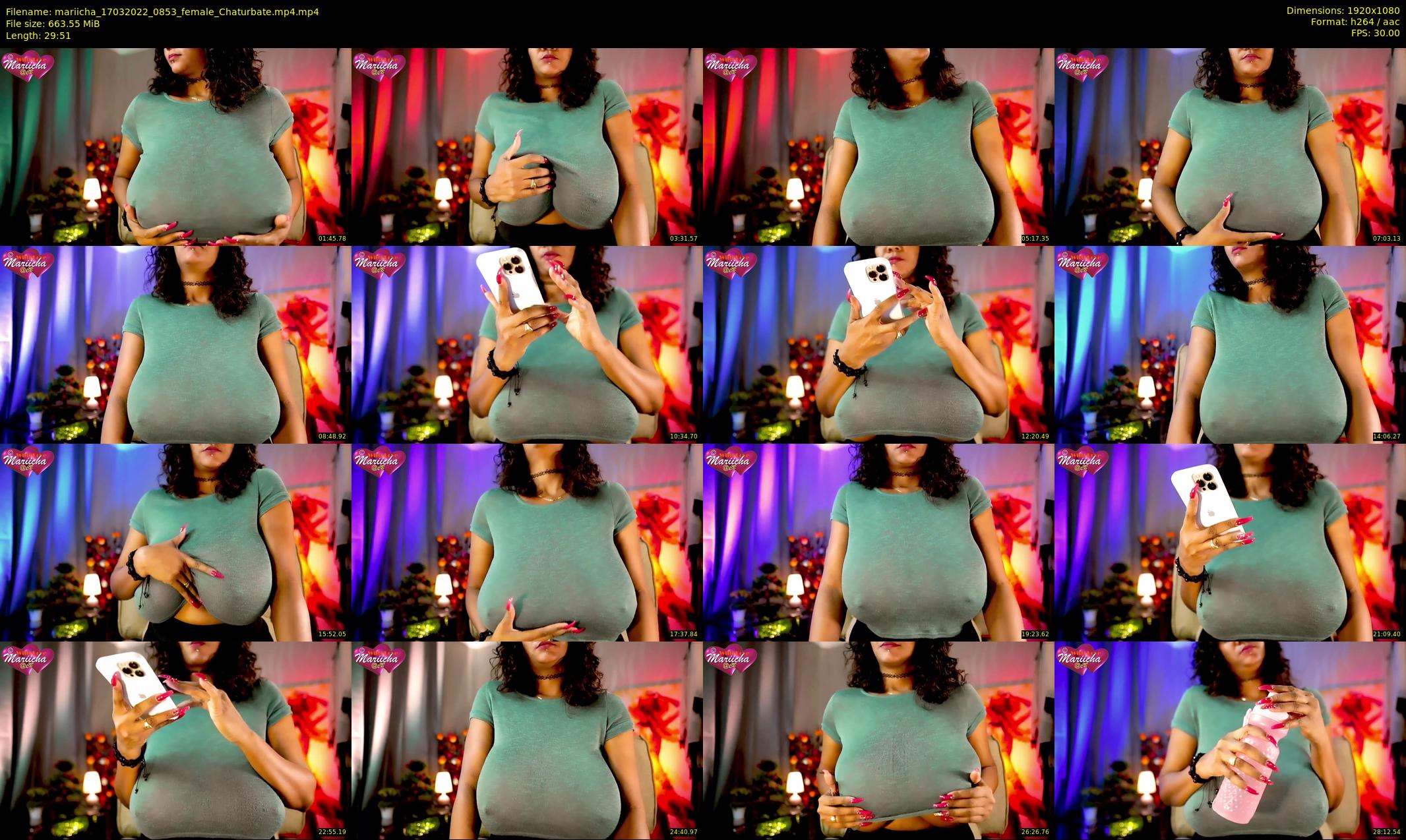 mariicha — 30 minute Chaturbate female cam show recording, 1080p, Mar 17, 2022