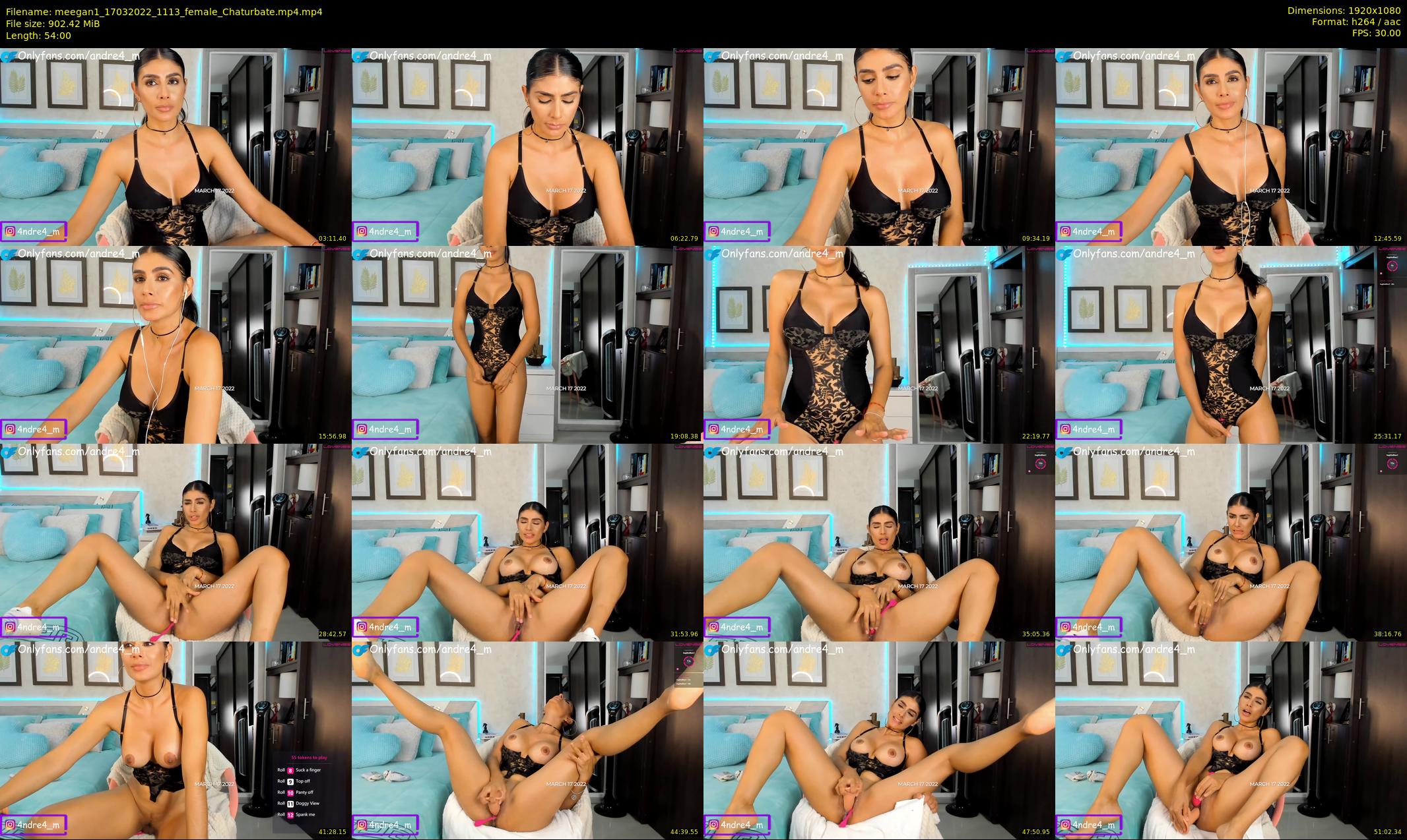 meegan1 — 54 minute Chaturbate female cam show recording, 1080p, Mar 17, 2022