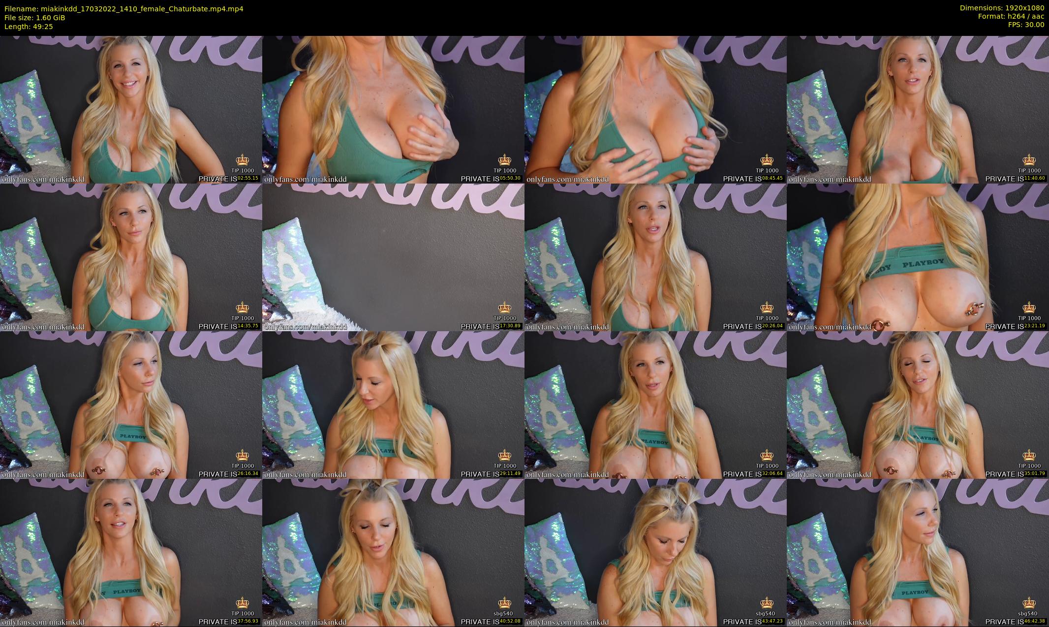 miakinkdd — 50 minute Chaturbate female cam show recording, 1080p, Mar 17, 2022