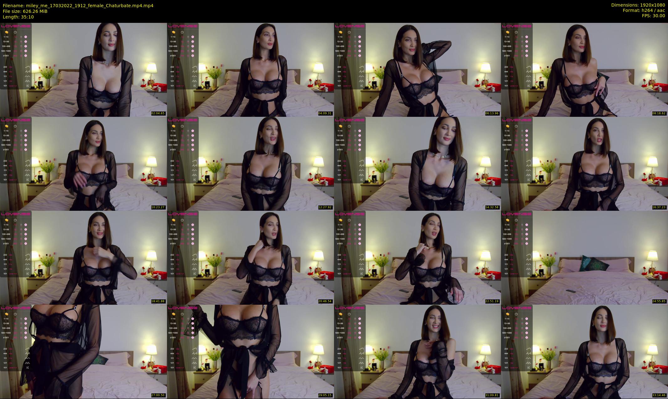 miley_me — 36 minute Chaturbate female cam show recording, 1080p, Mar 17, 2022
