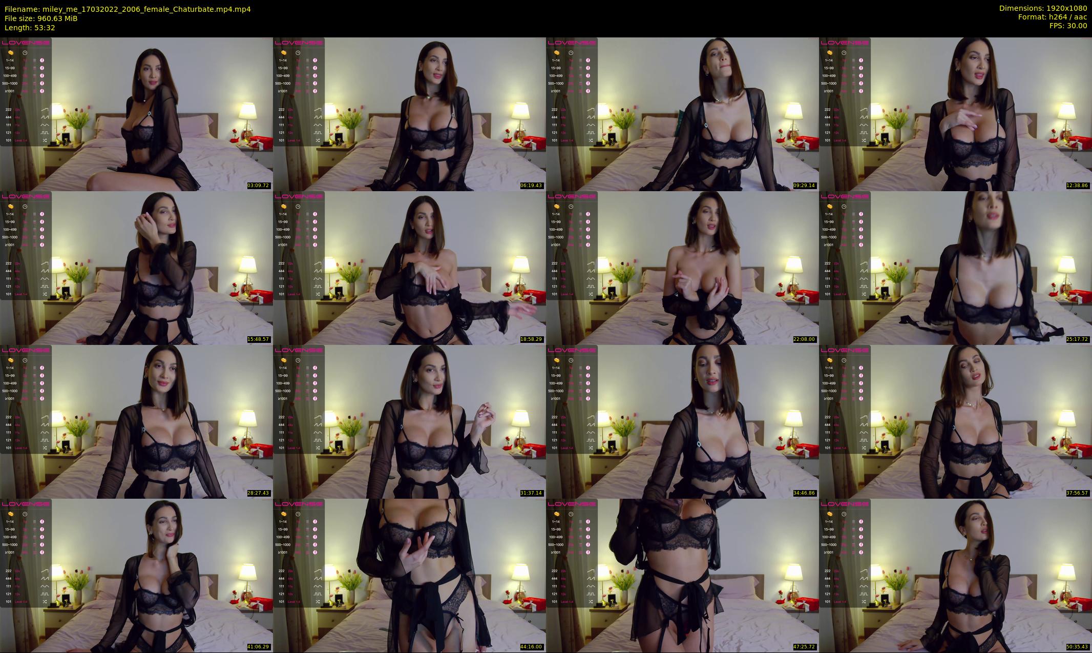 miley_me — 54 minute Chaturbate female cam show recording, 1080p, Mar 17, 2022