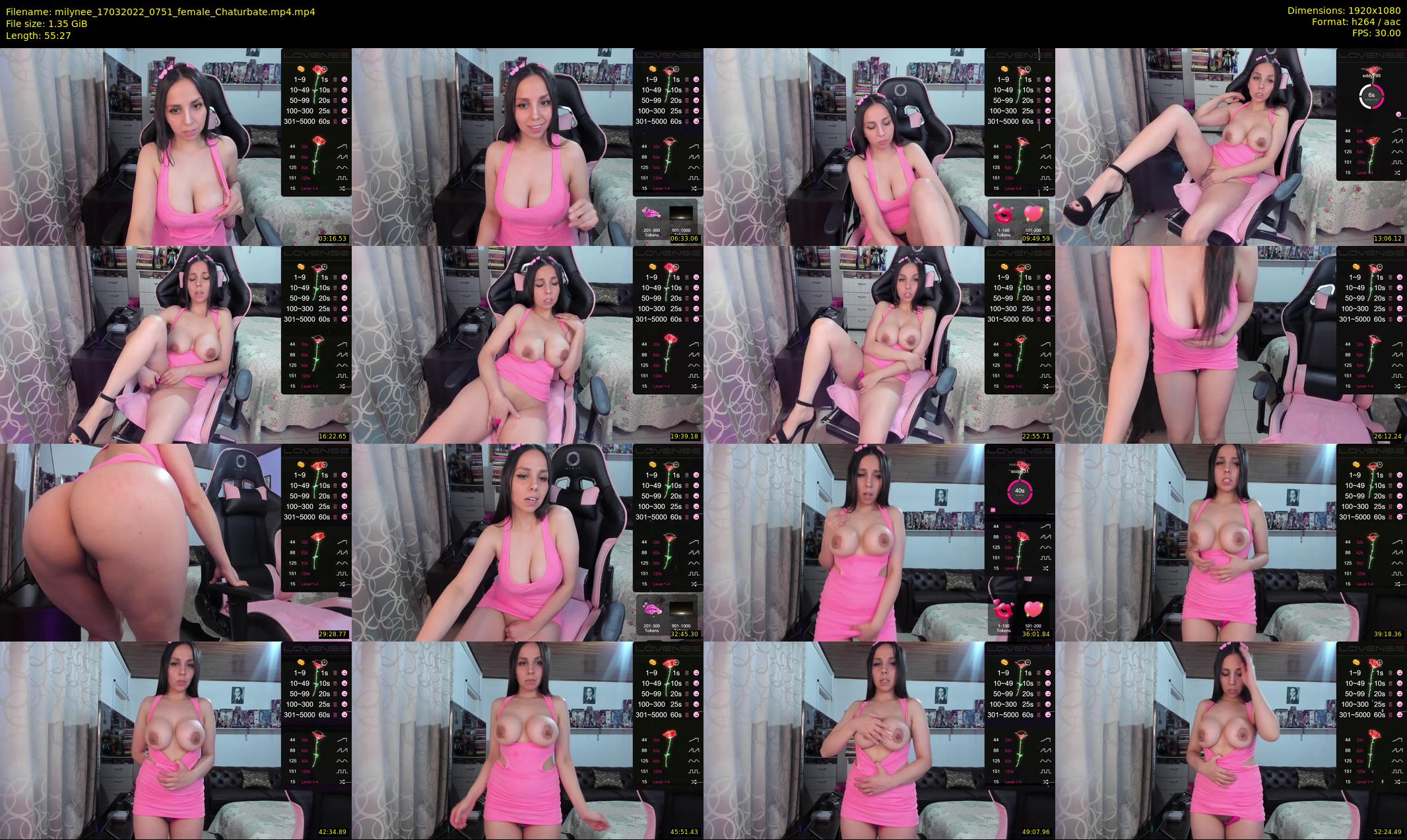 milynee — 56 minute Chaturbate female cam show recording, 1080p, Mar 17, 2022