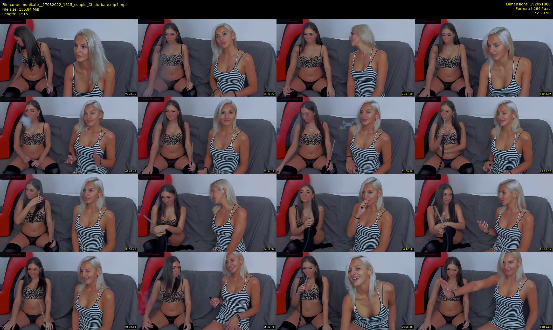 monikate_ — 8 minute Chaturbate couple cam show recording, 1080p, Mar 17, 2022