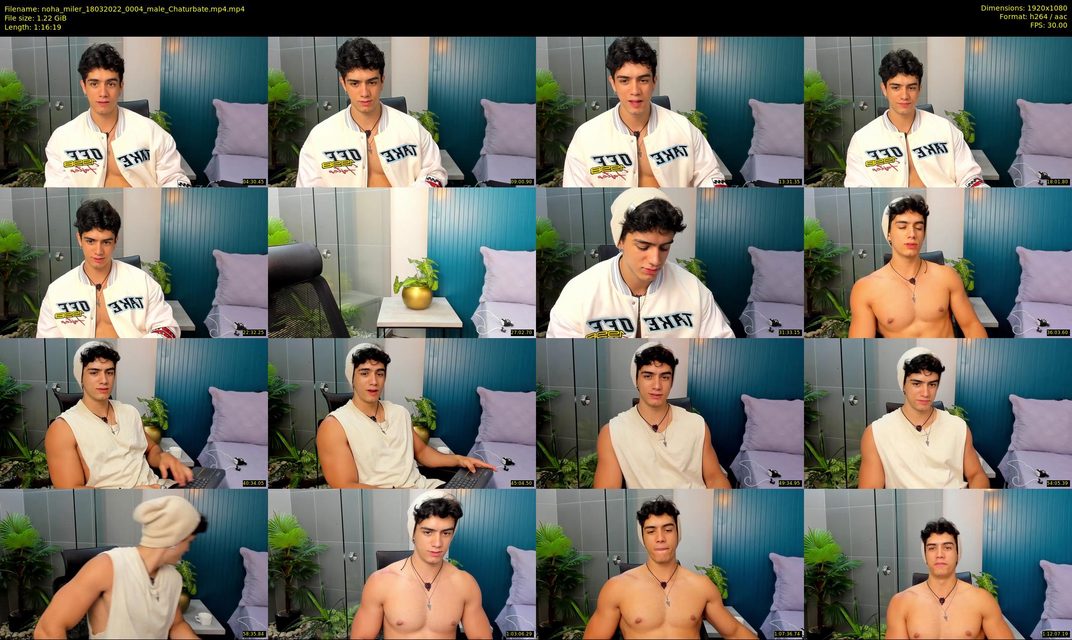 noha_miler — 77 minute Chaturbate male cam show recording, 1080p, Mar 18, 2022