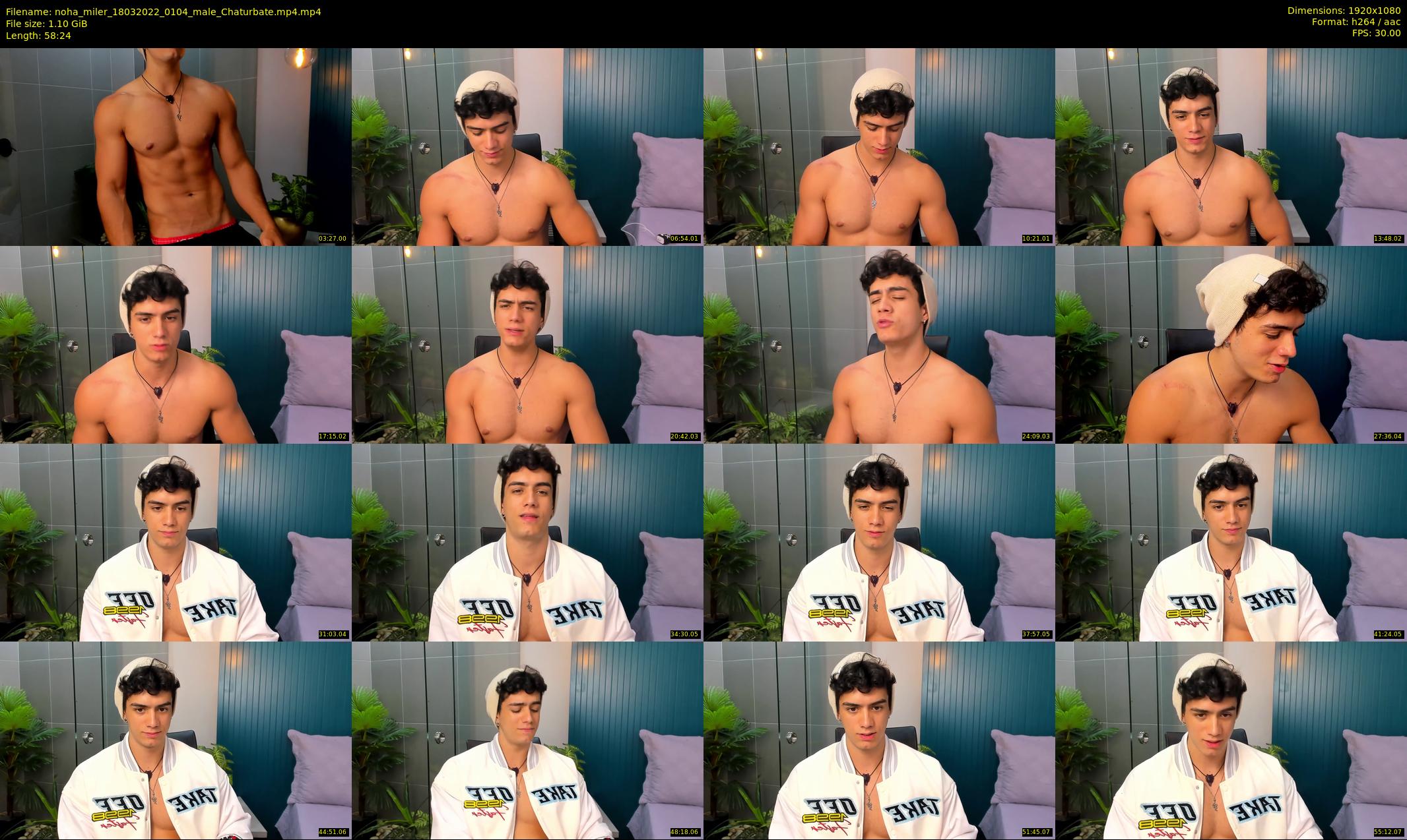 noha_miler — 59 minute Chaturbate male cam show recording, 1080p, Mar 18, 2022
