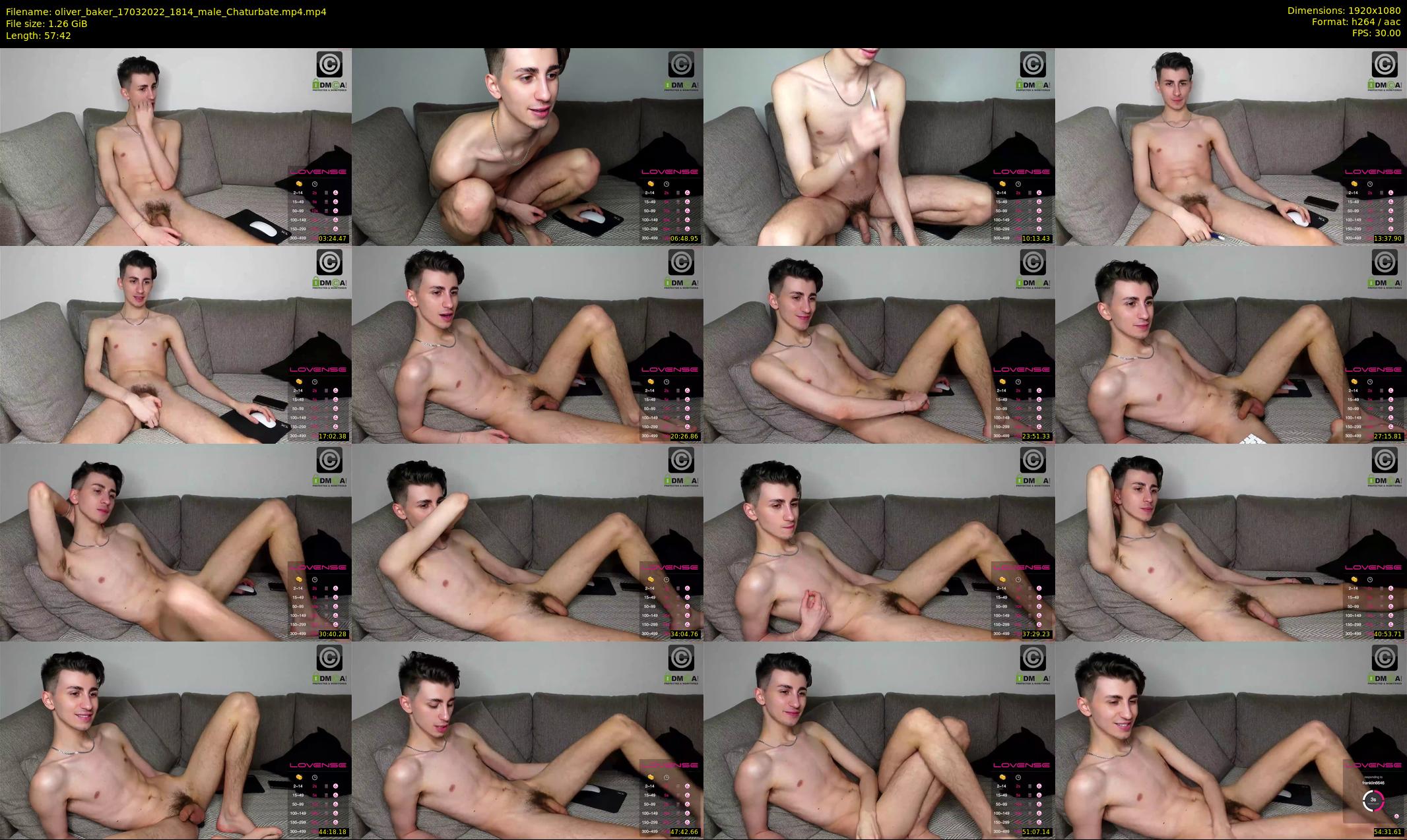 oliver_baker — 58 minute Chaturbate male cam show recording, 1080p, Mar 17, 2022