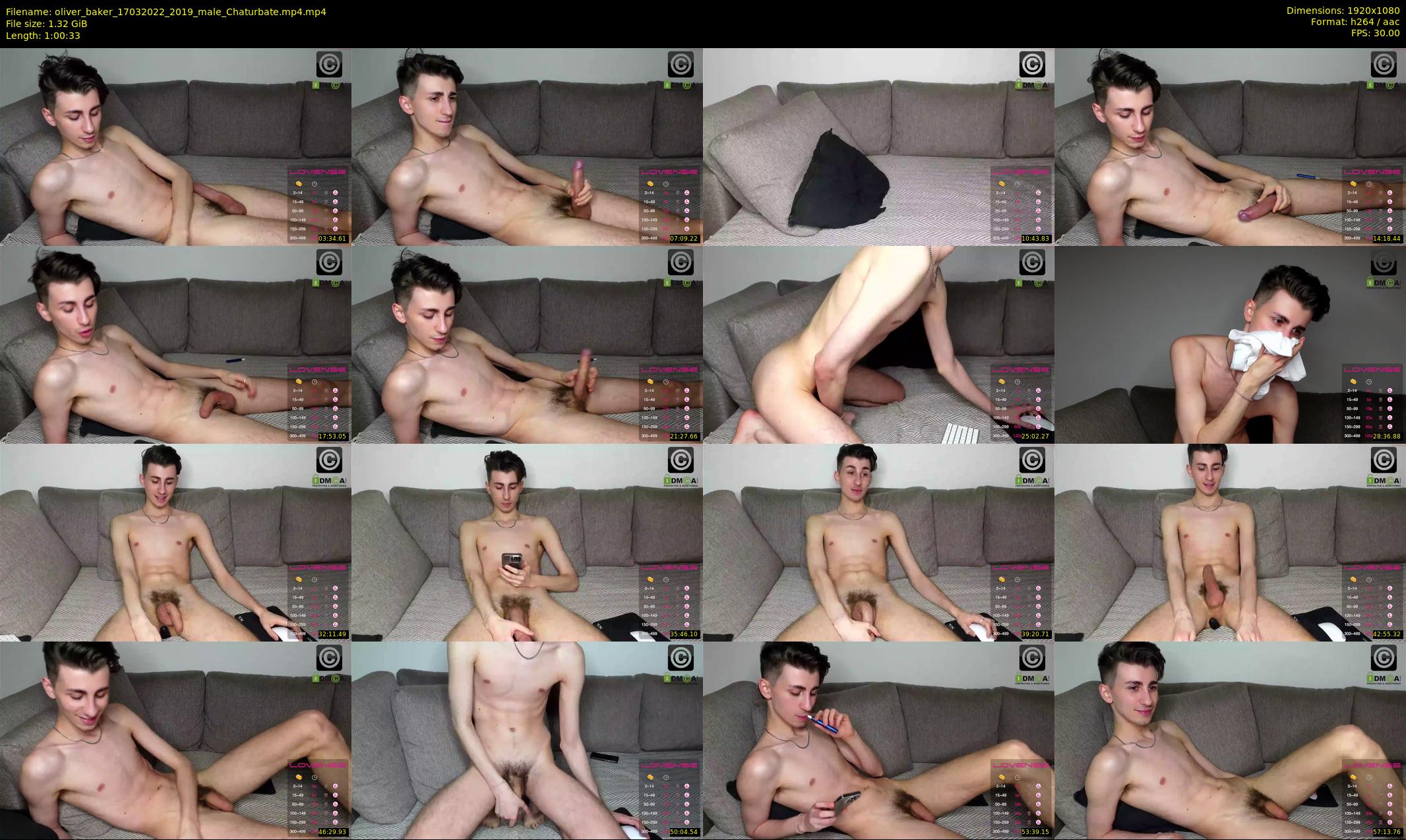 oliver_baker — 61 minute Chaturbate male cam show recording, 1080p, Mar 17, 2022