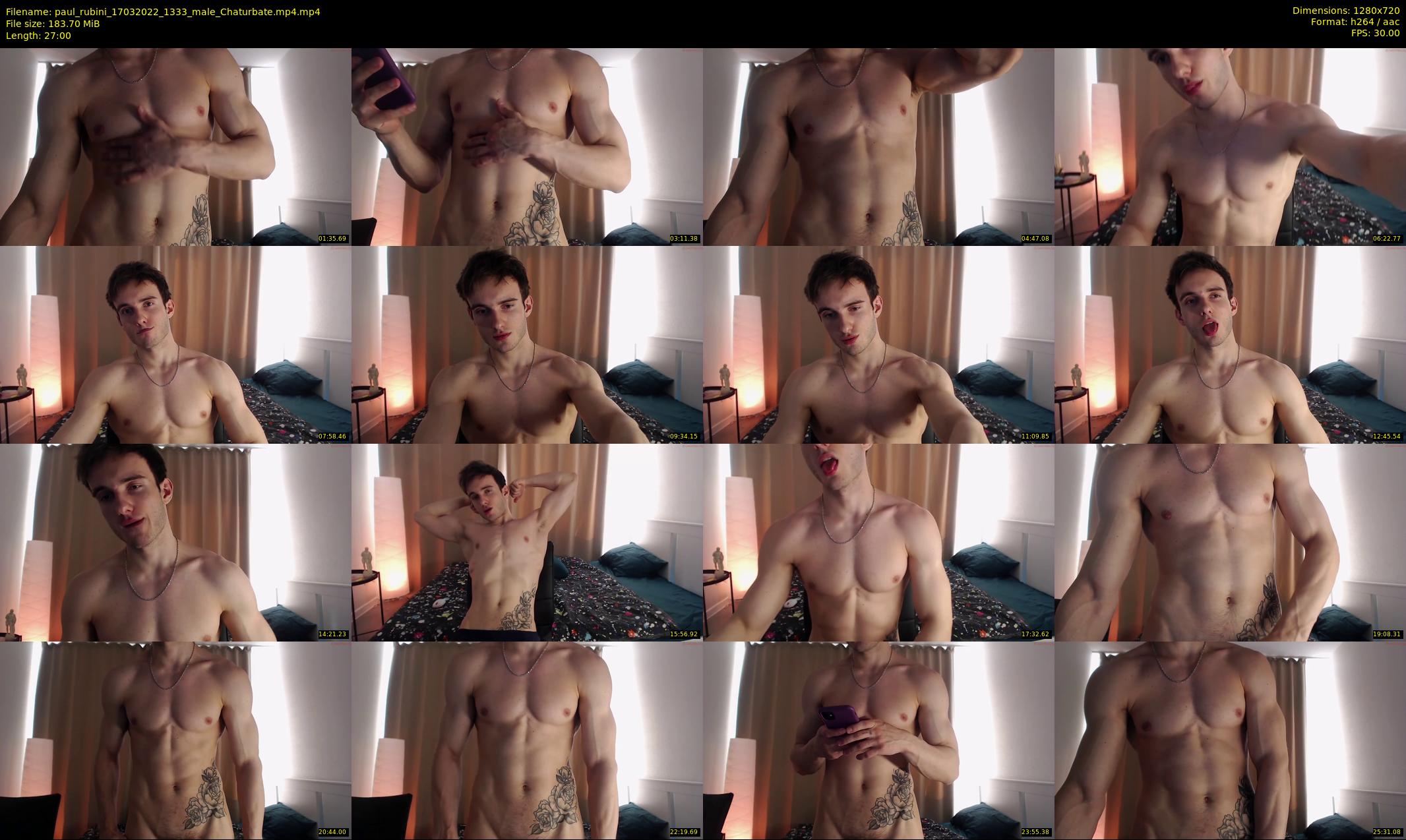 paul_rubini — 27 minute Chaturbate male cam show recording, 720p, Mar 17, 2022