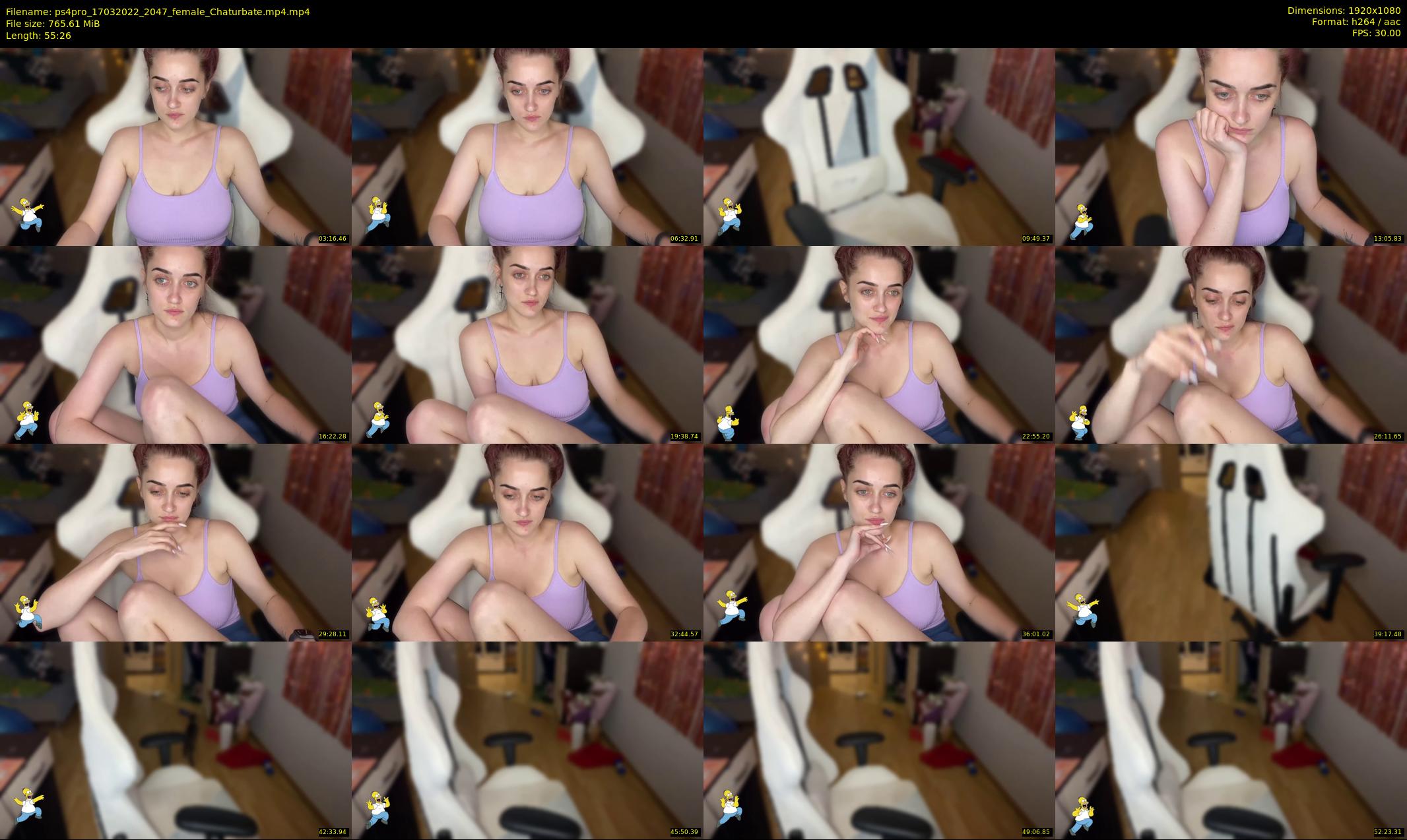 ps4pro — 56 minute Chaturbate female cam show recording, 1080p, Mar 17, 2022