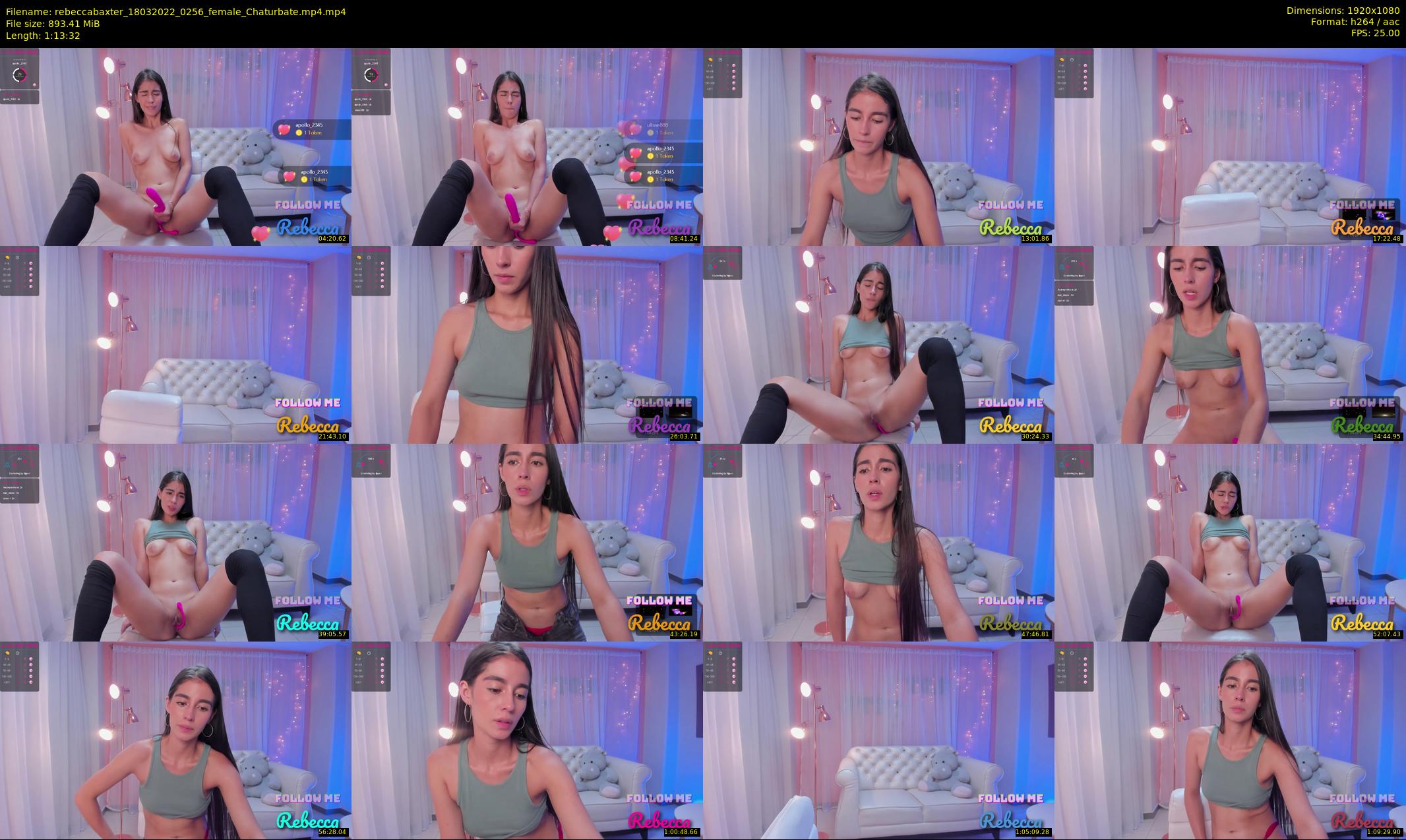 rebeccabaxter — 74 minute Chaturbate female cam show recording, 1080p, Mar 18, 2022