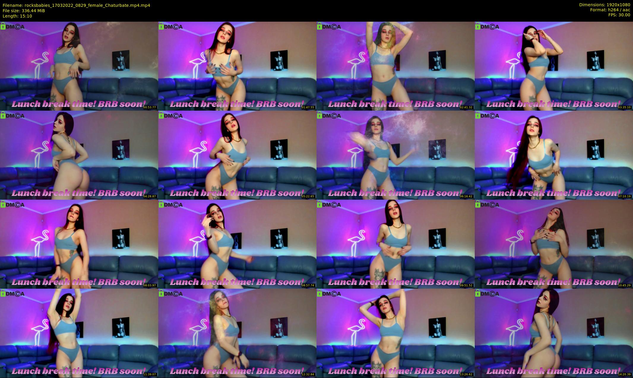 rocksbabies — 16 minute Chaturbate female cam show recording, 1080p, Mar 17, 2022