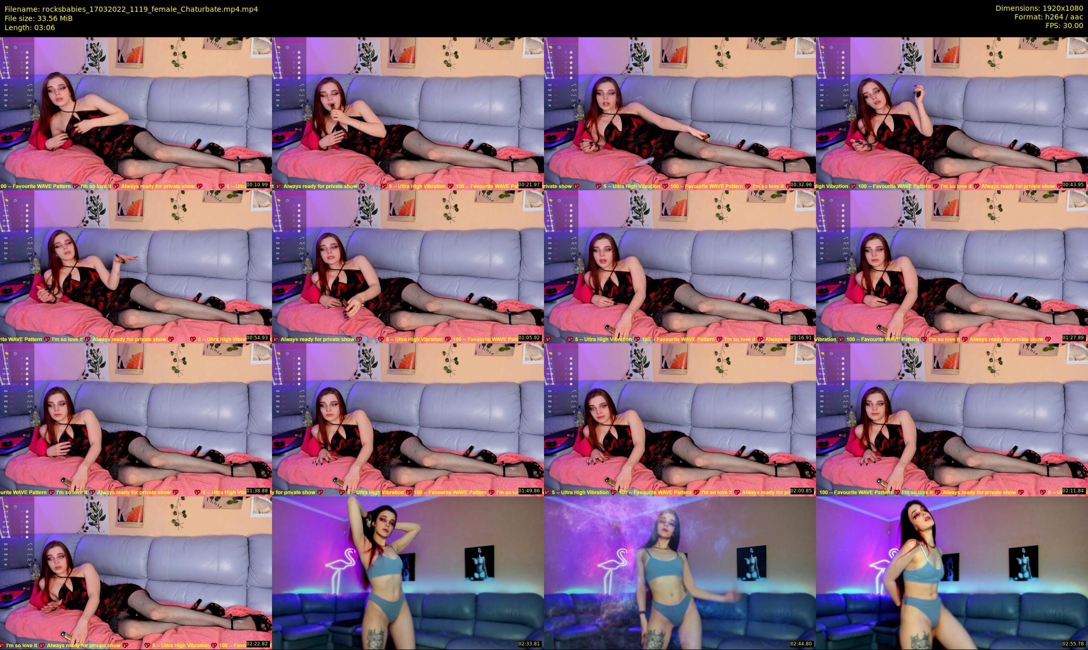 rocksbabies — 4 minute Chaturbate female cam show recording, 1080p, Mar 17, 2022