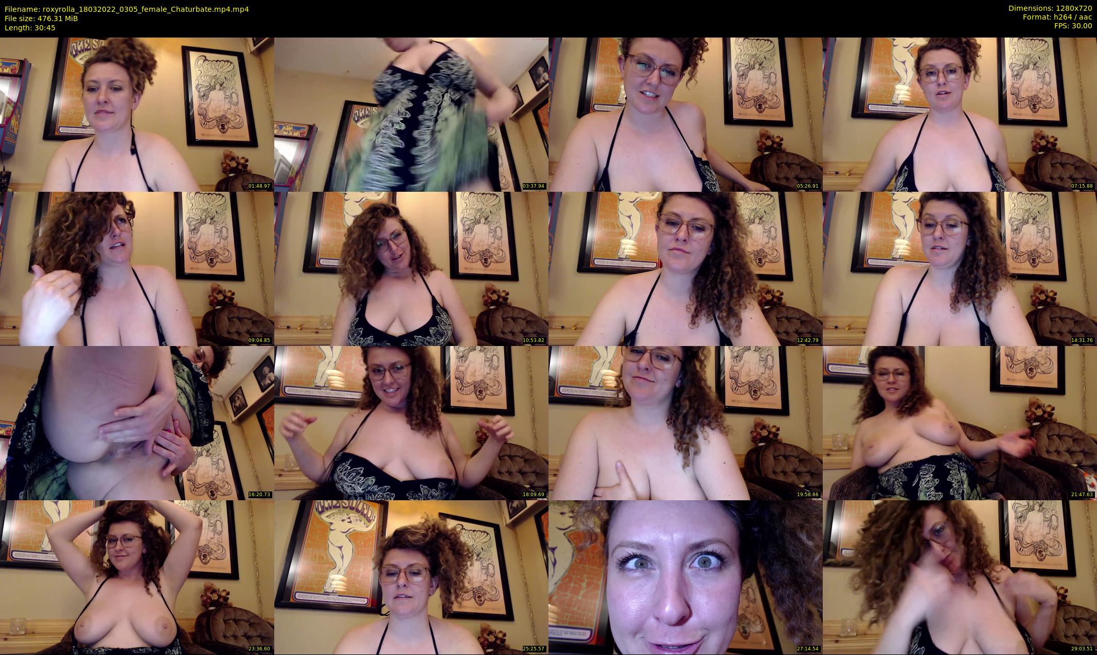 roxyrolla — 31 minute Chaturbate female cam show recording, 720p, Mar 18, 2022